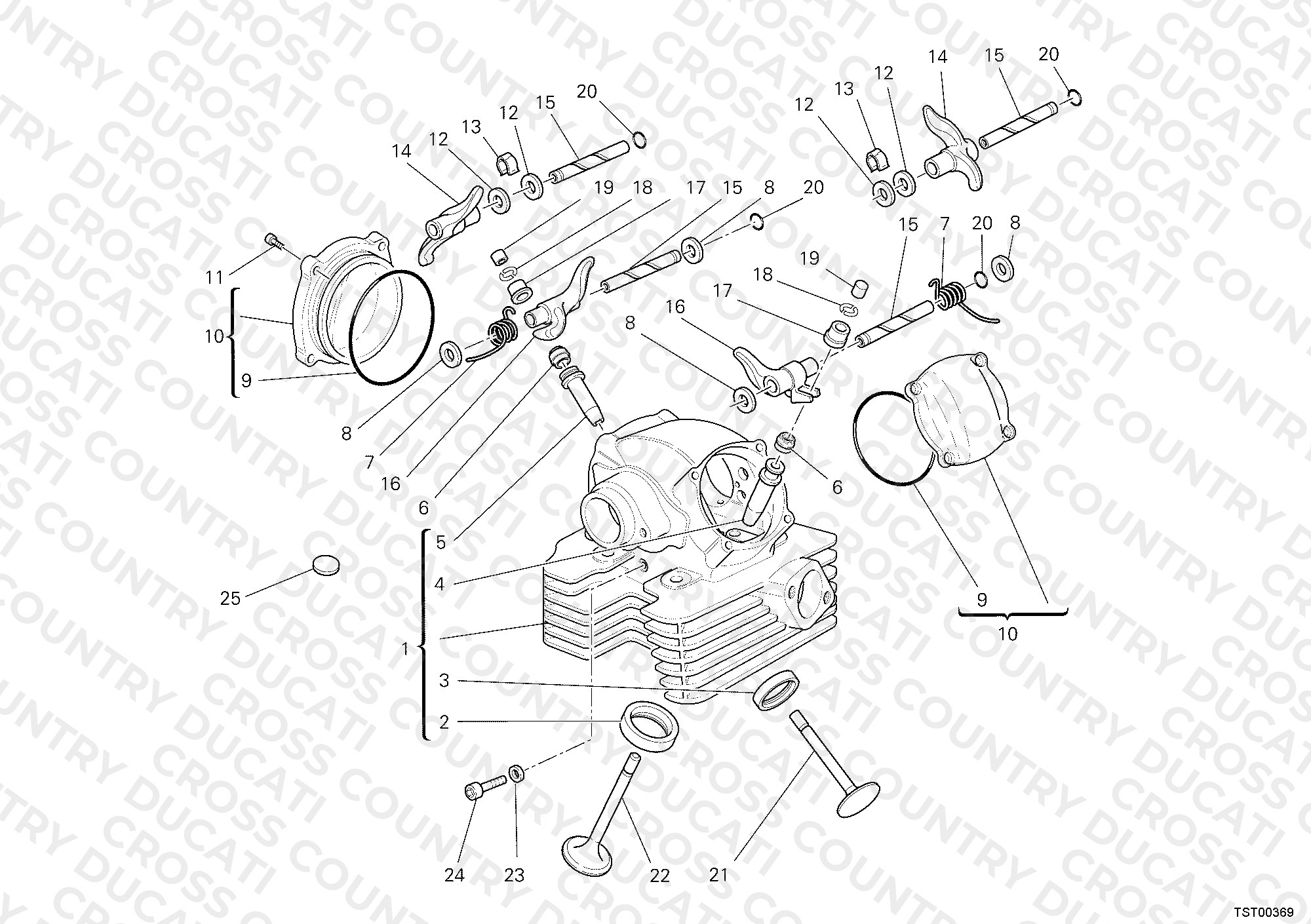 Vertical Cylinder Head