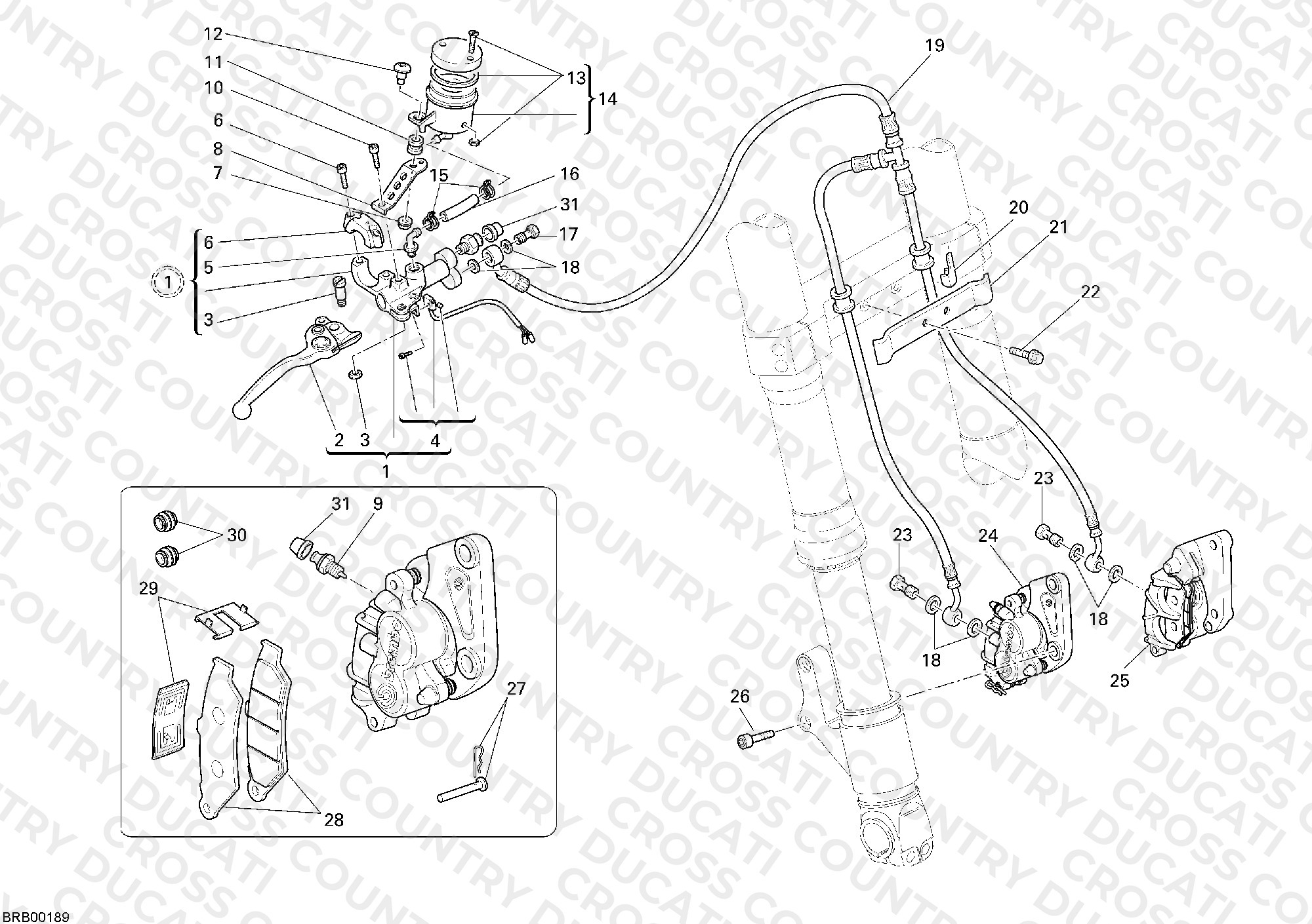 Front Brake System