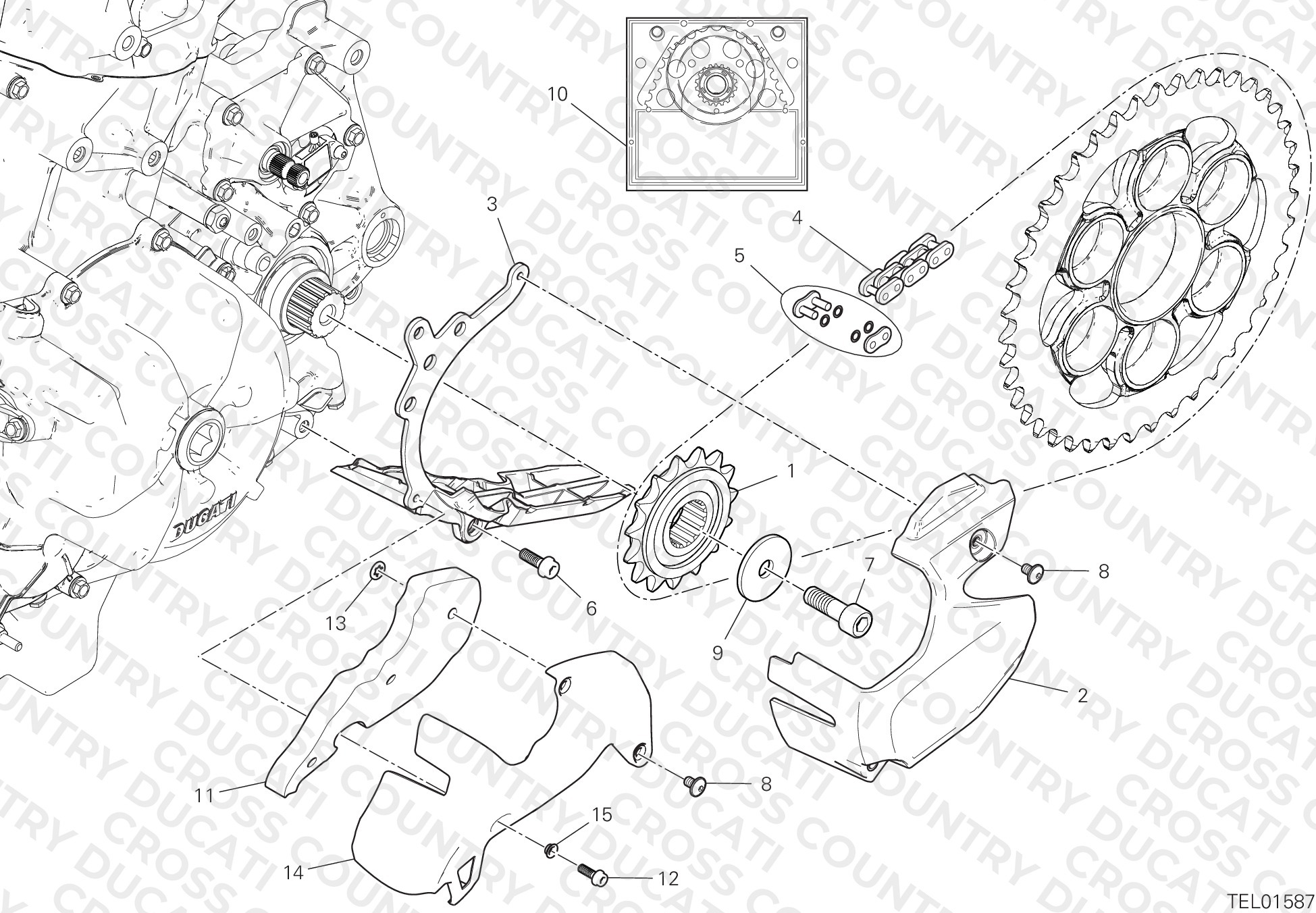 Front Sprocket - Chain