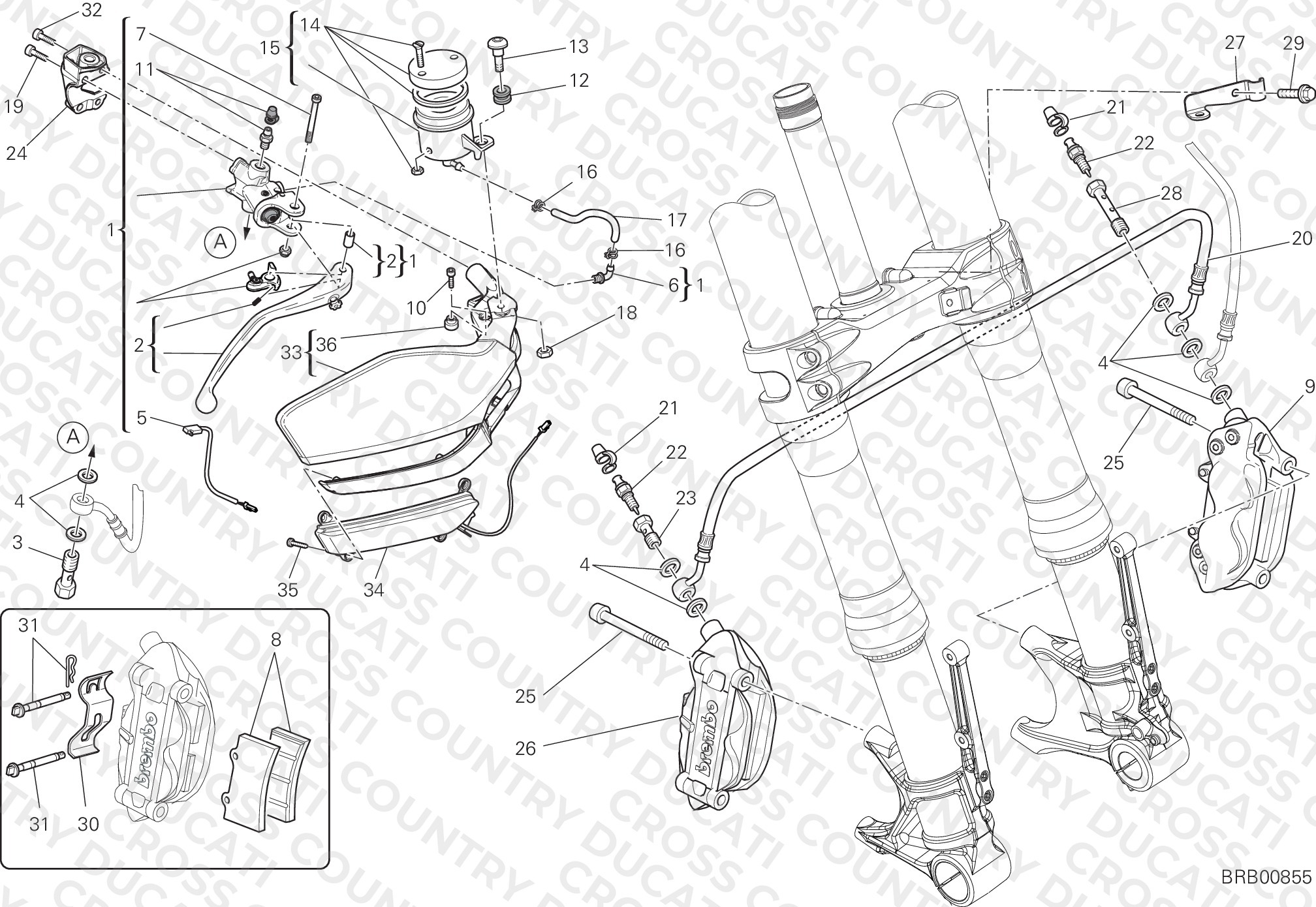Front Brake System
