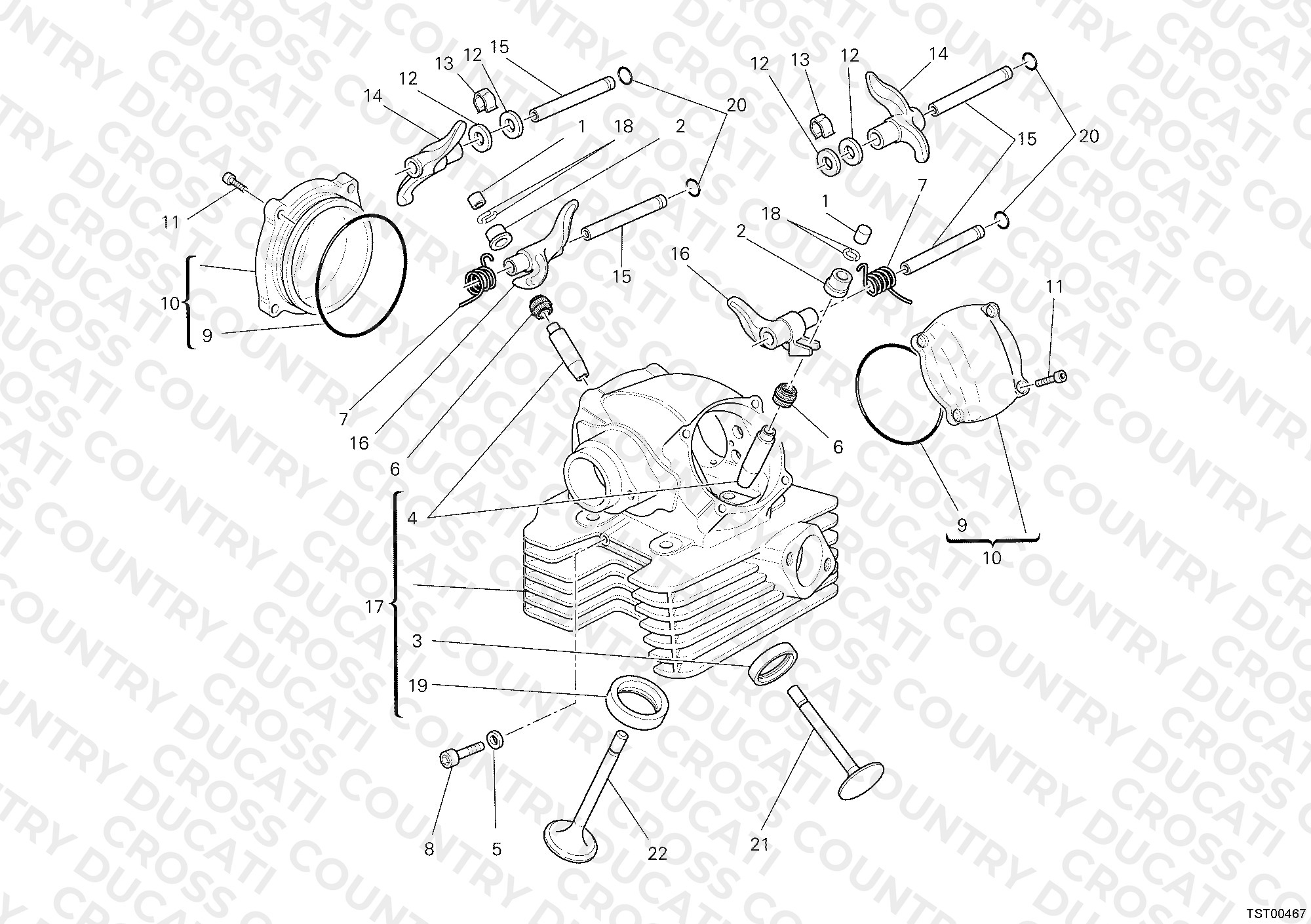 Vertical Cylinder Head