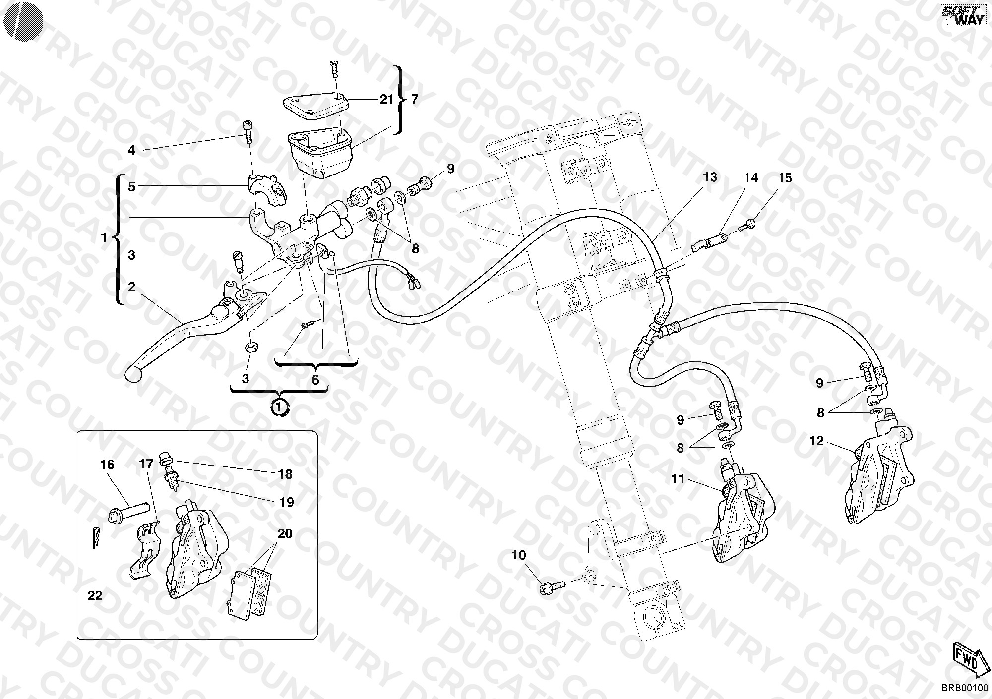 Front Brake System