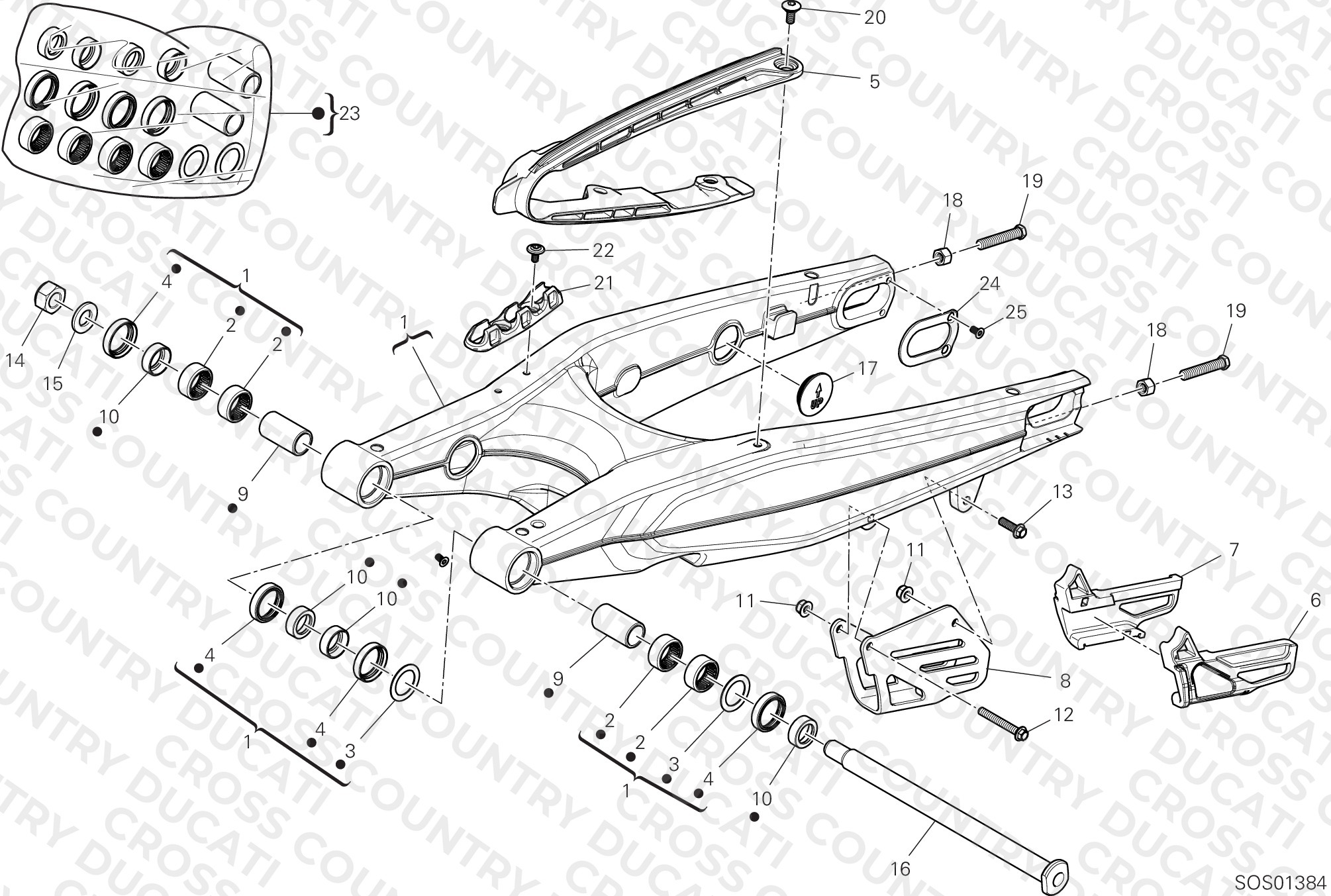 Rear Swinging Arm