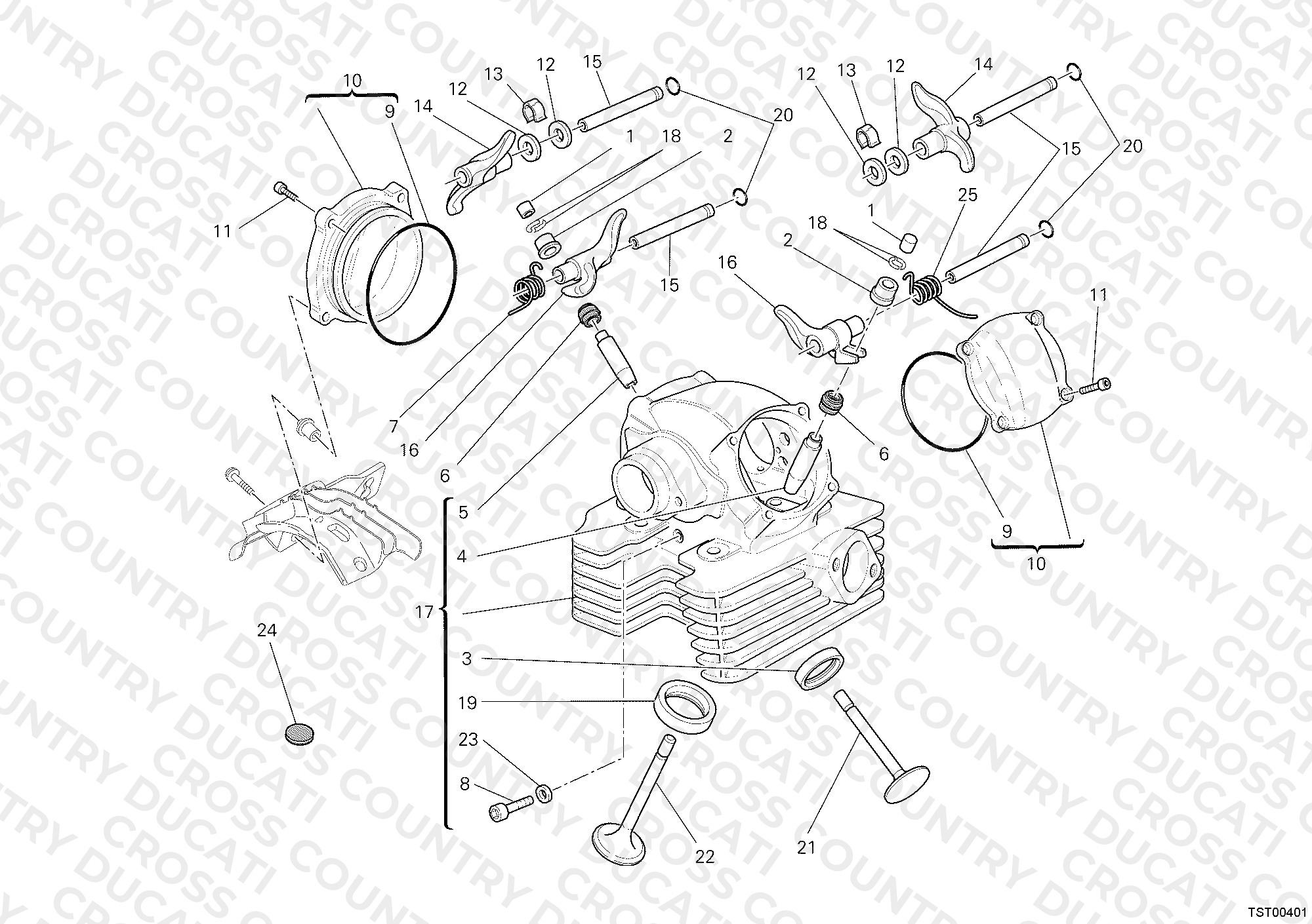 Vertical Cylinder Head
