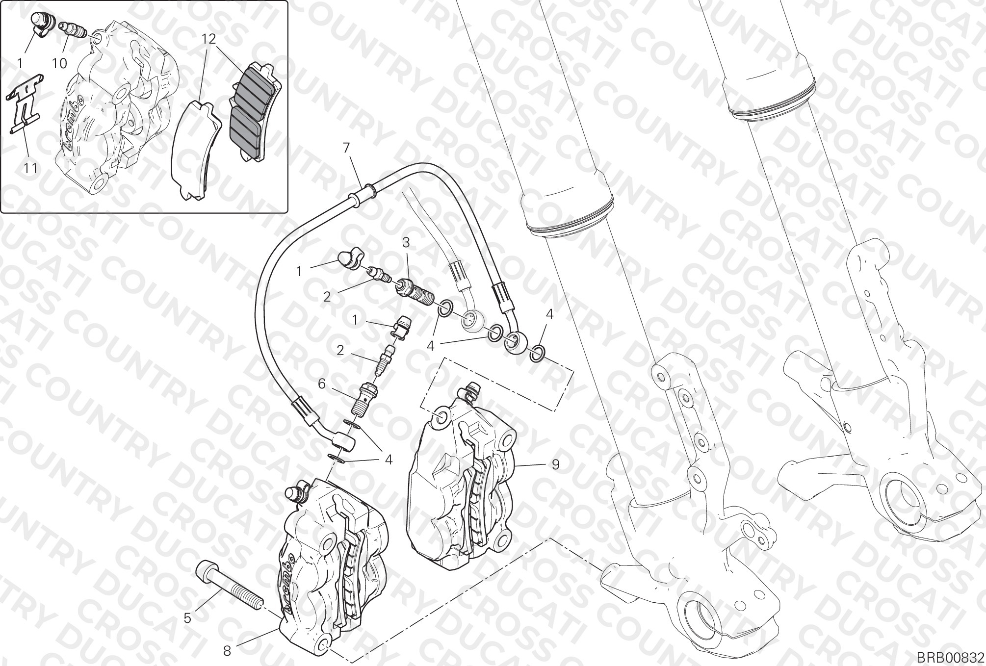Front Brake System