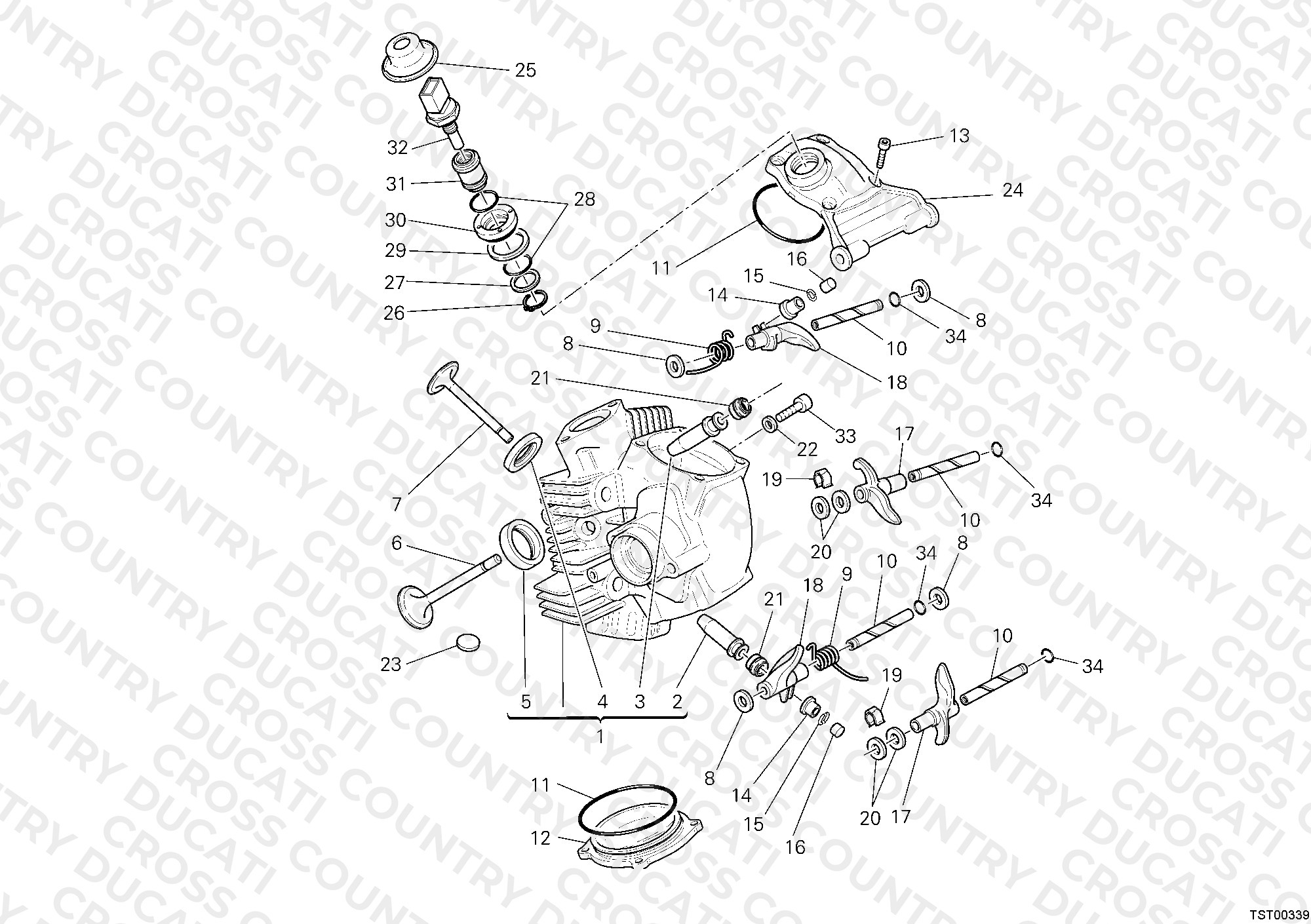 Horizontal Cylinder Head