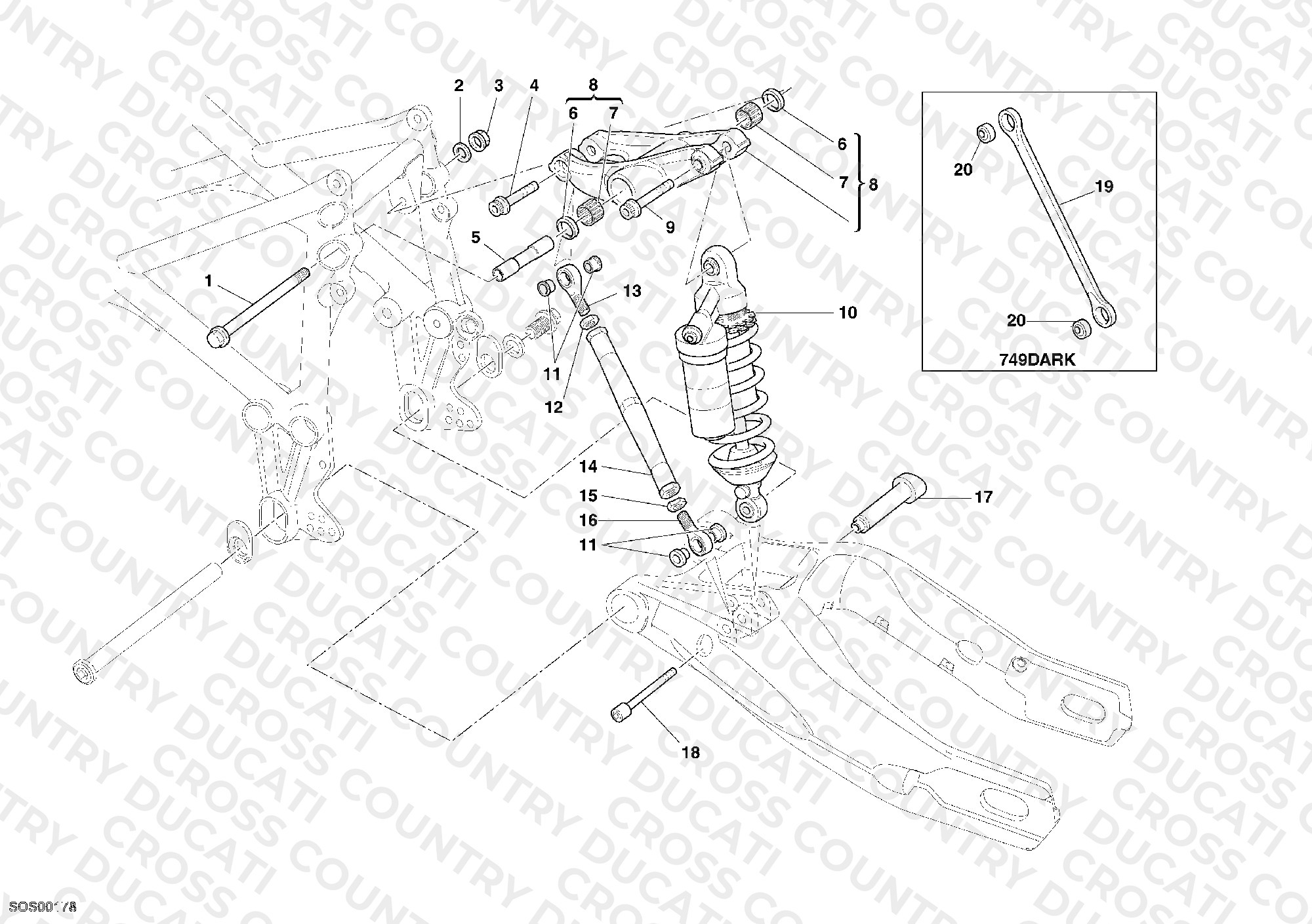 Rear Shock Absorber