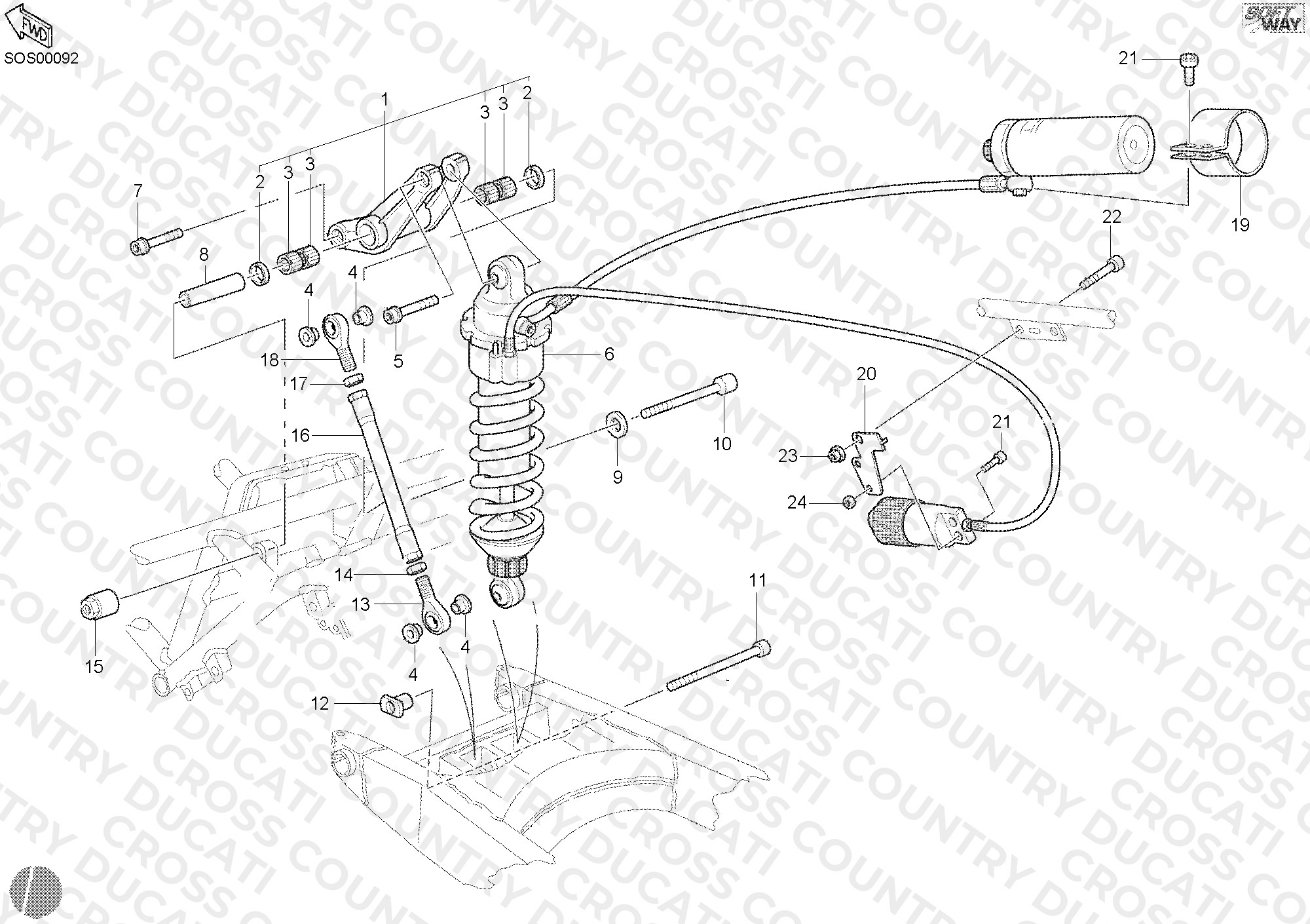 Rear Shock Absorber