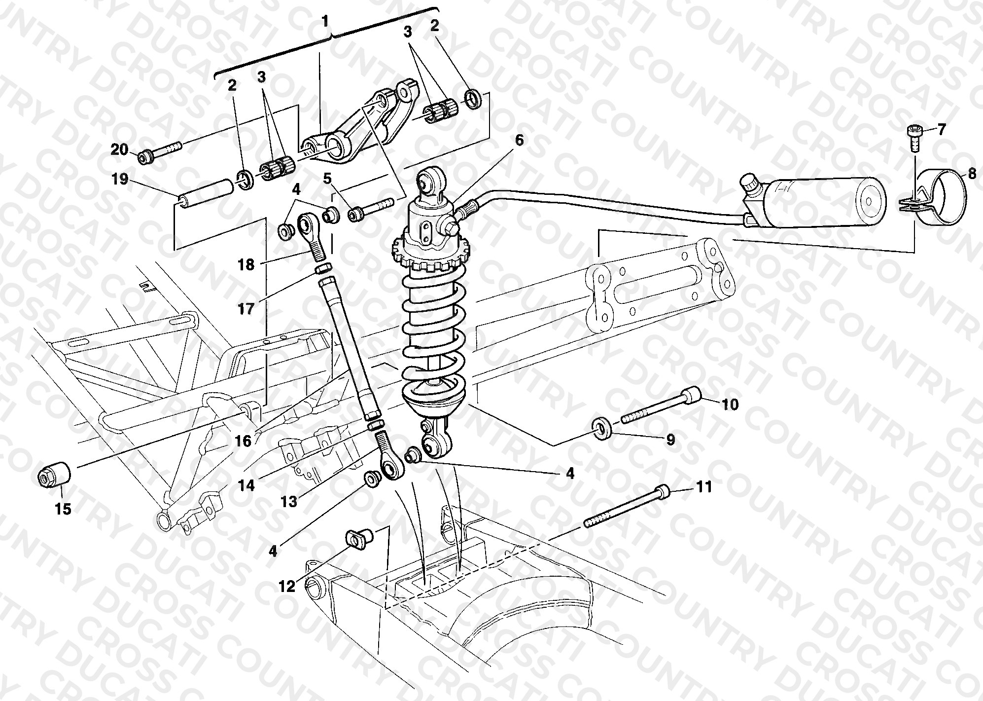 Rear Shock Absorber