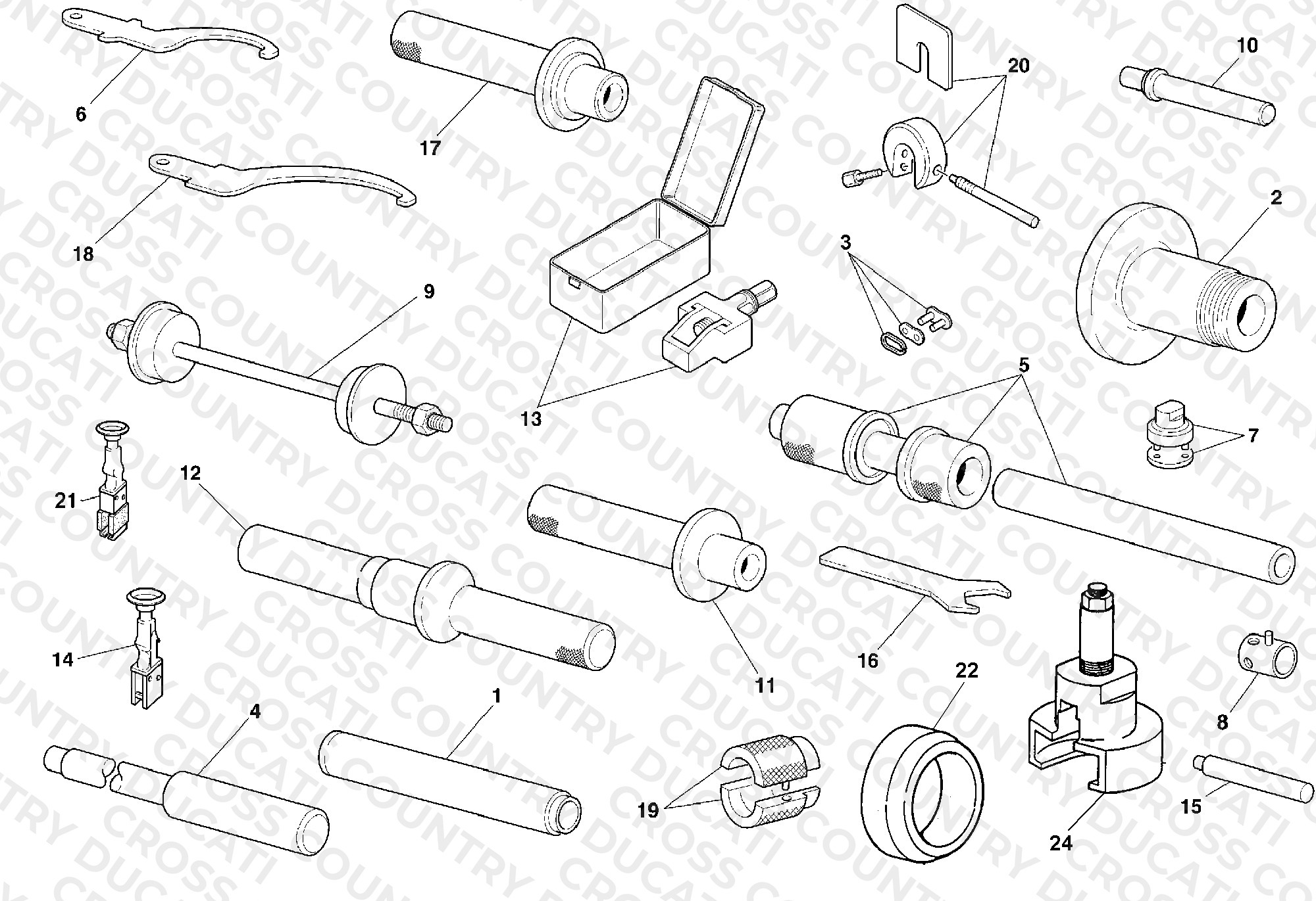 Workshop Service Tools, Frame