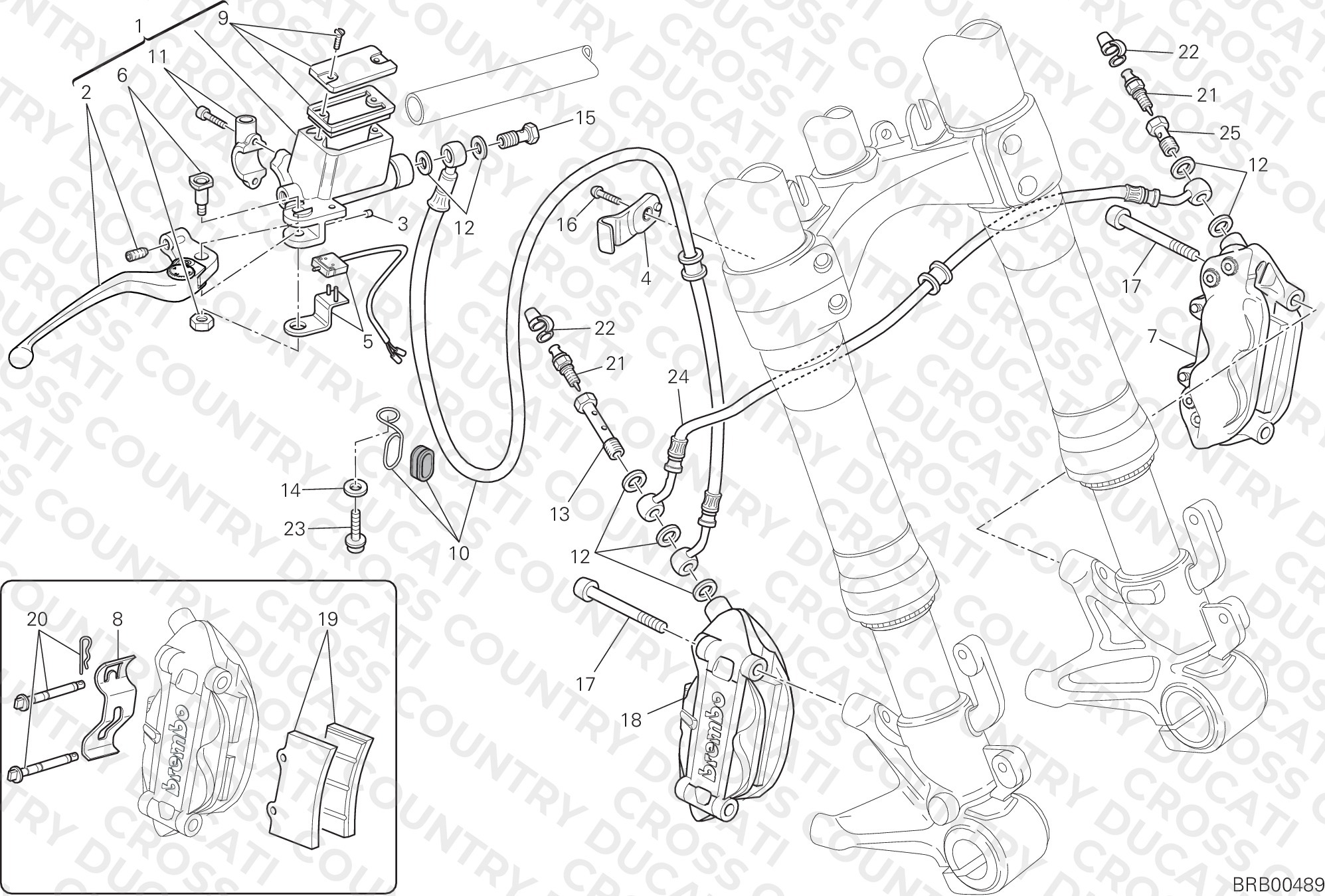Front Brake System