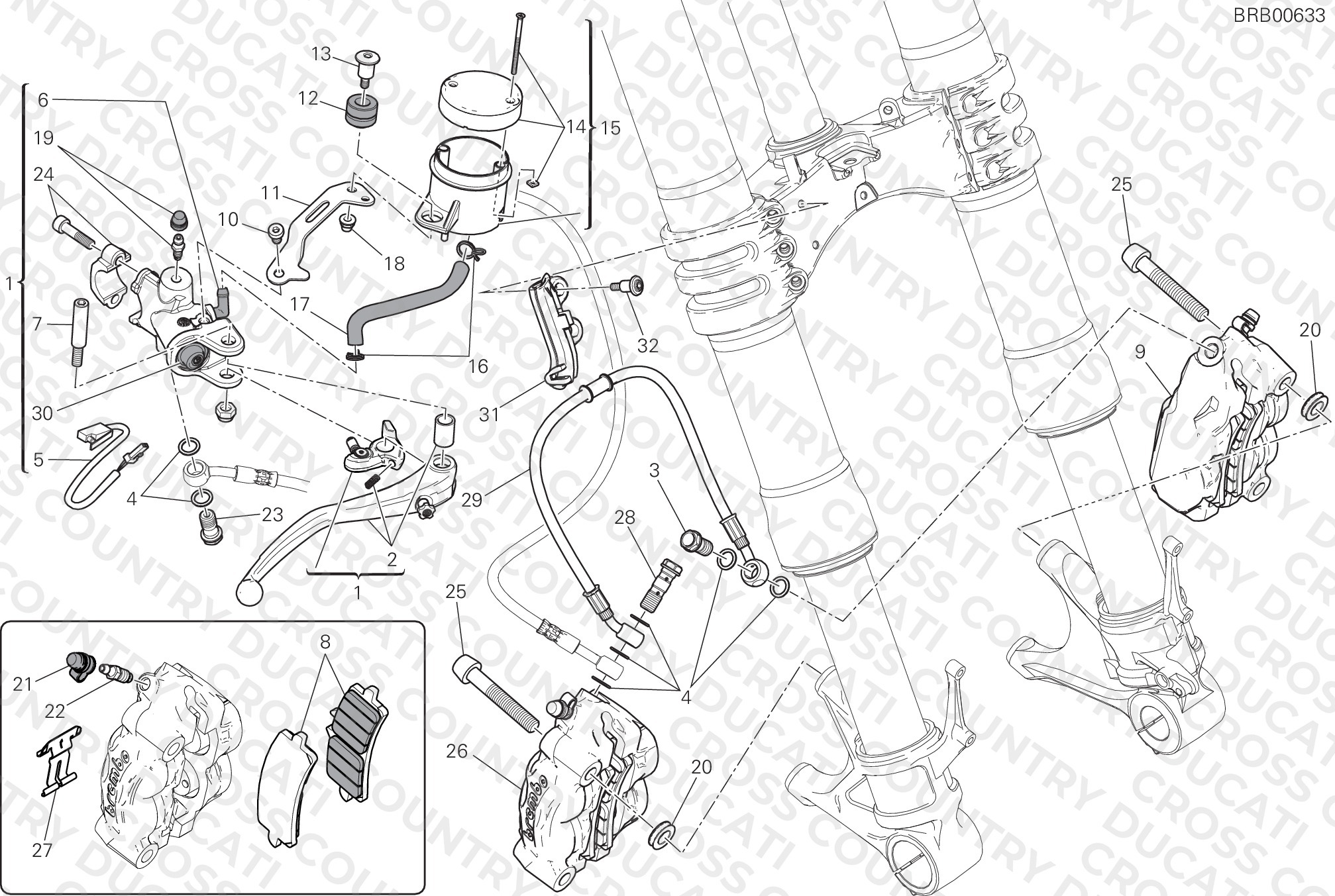 Front Brake System