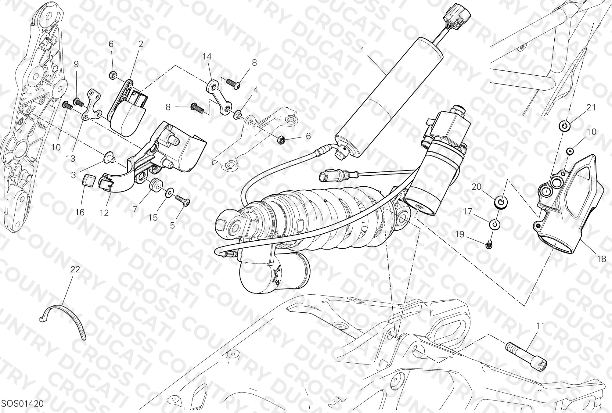 Rear Shock Absorber