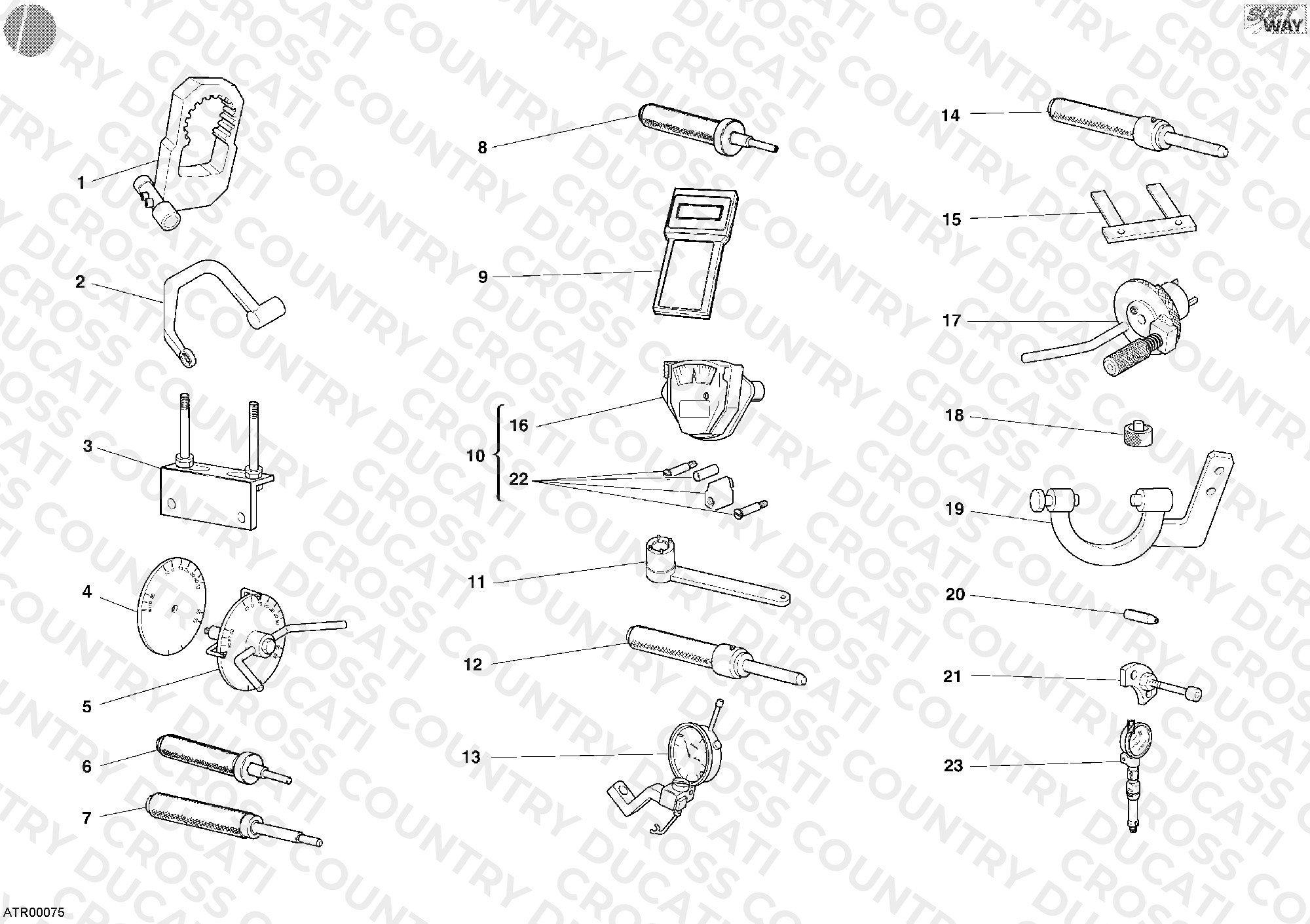 Workshop Service Tools, Engine