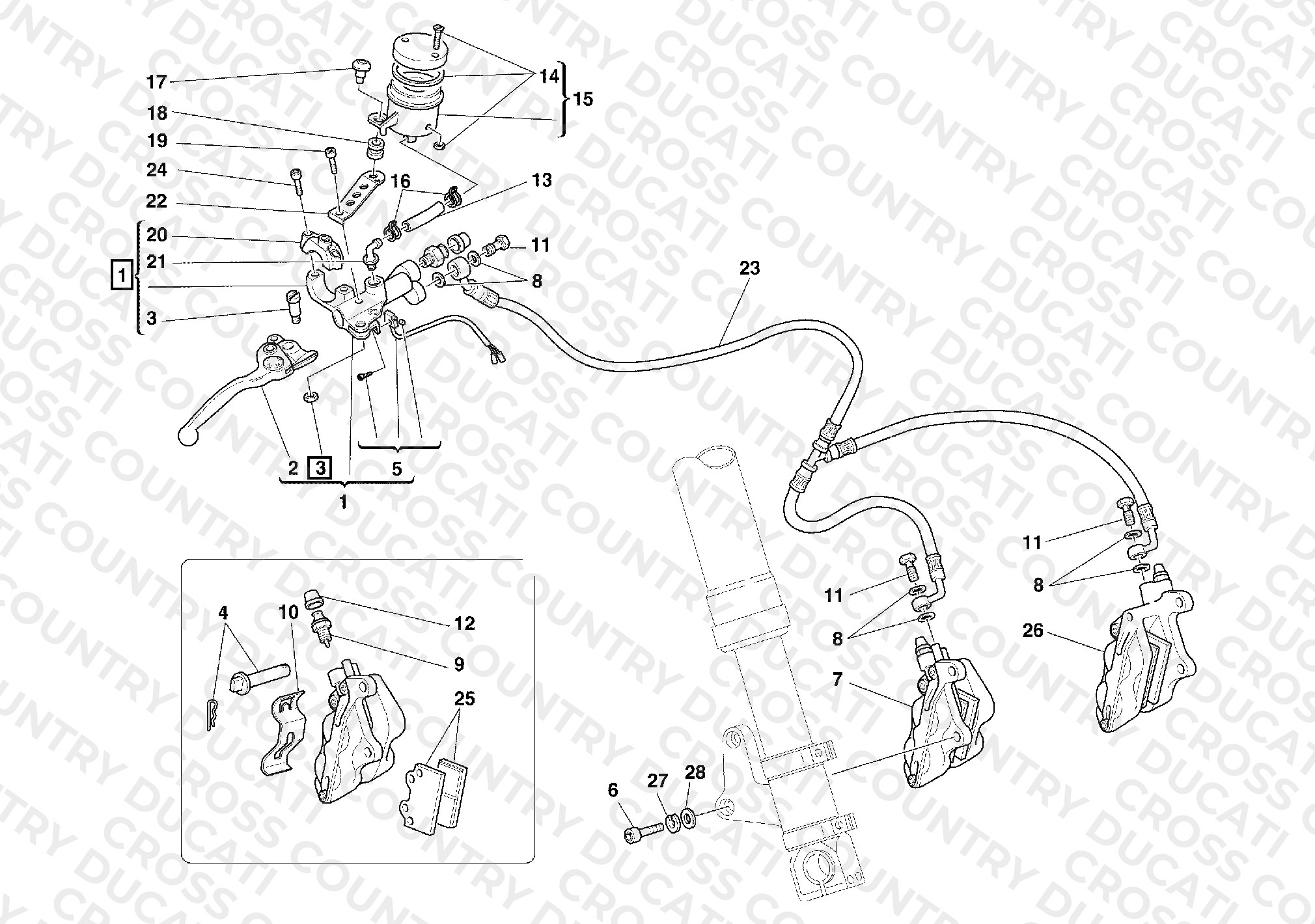 Front Brake System