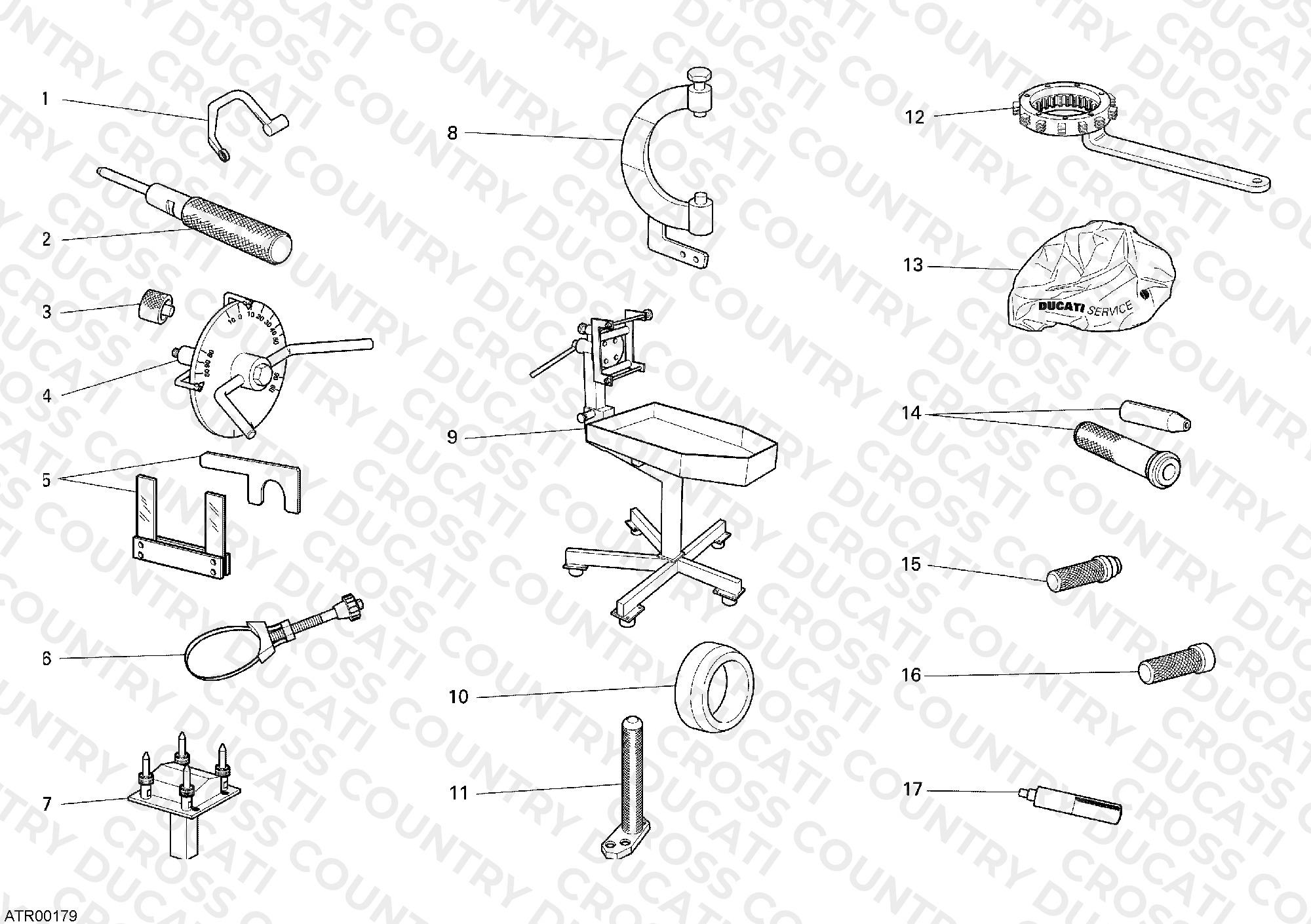 Workshop Service Tools, Engine I