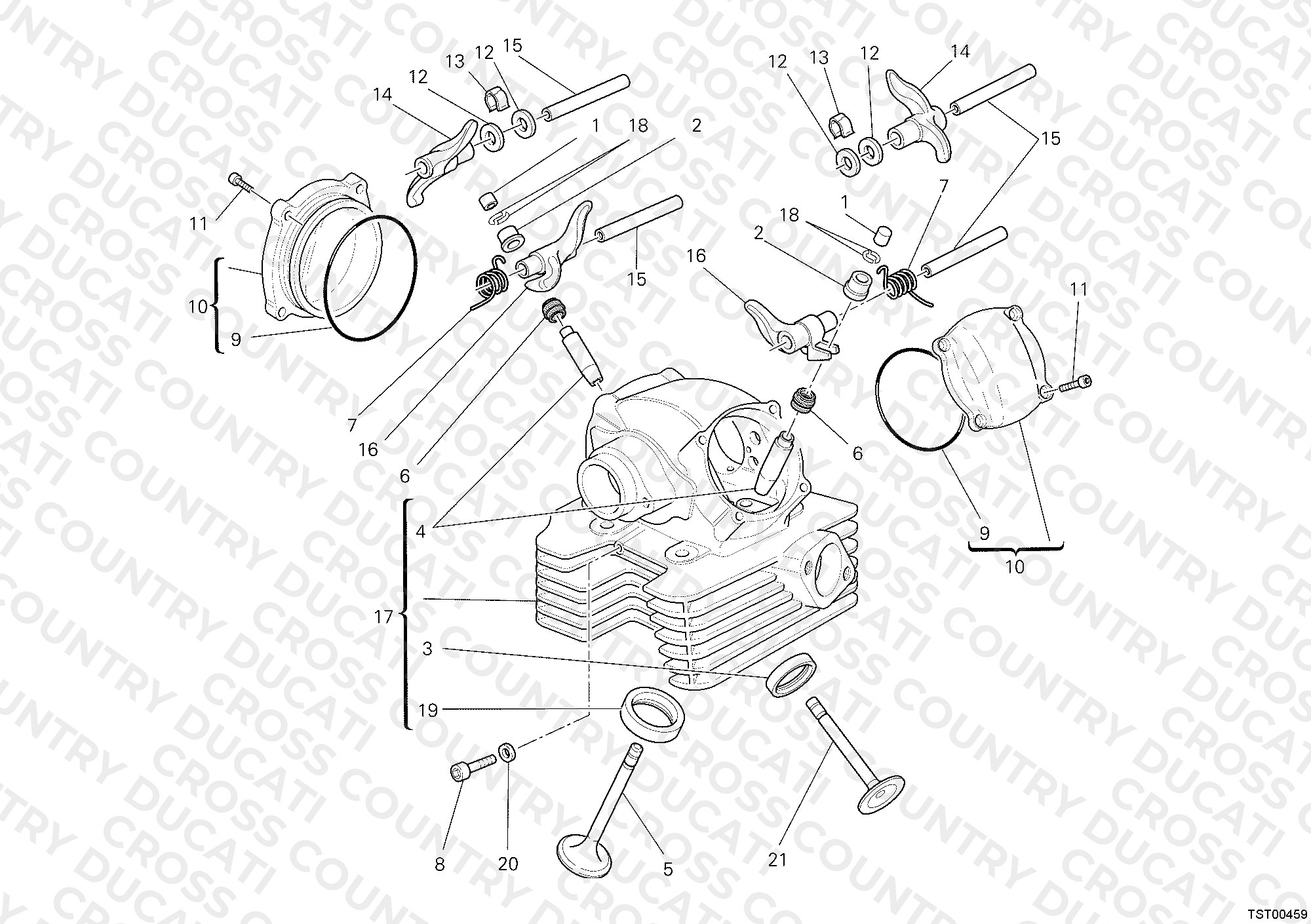Vertical Cylinder Head