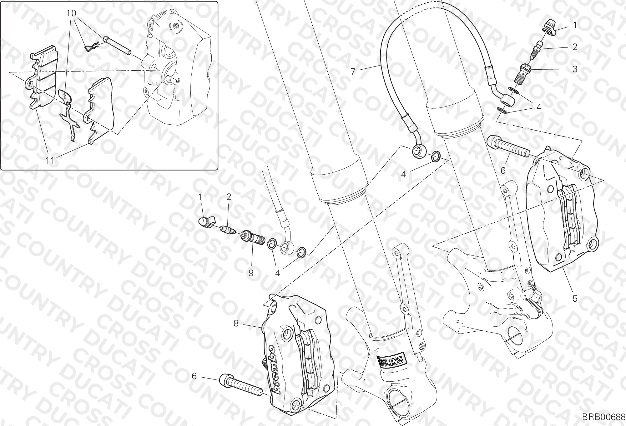 Front Brake System