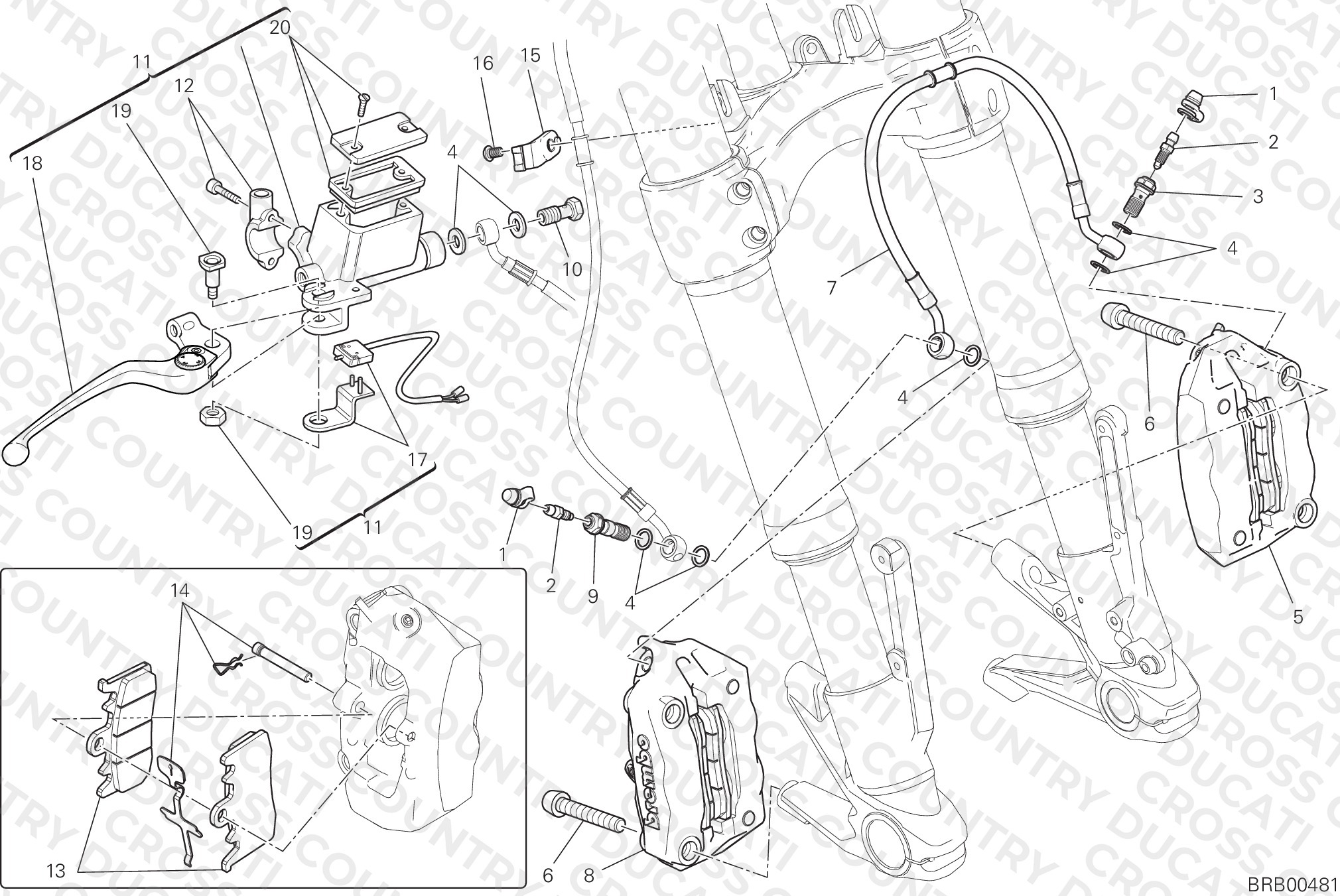 Front Brake System