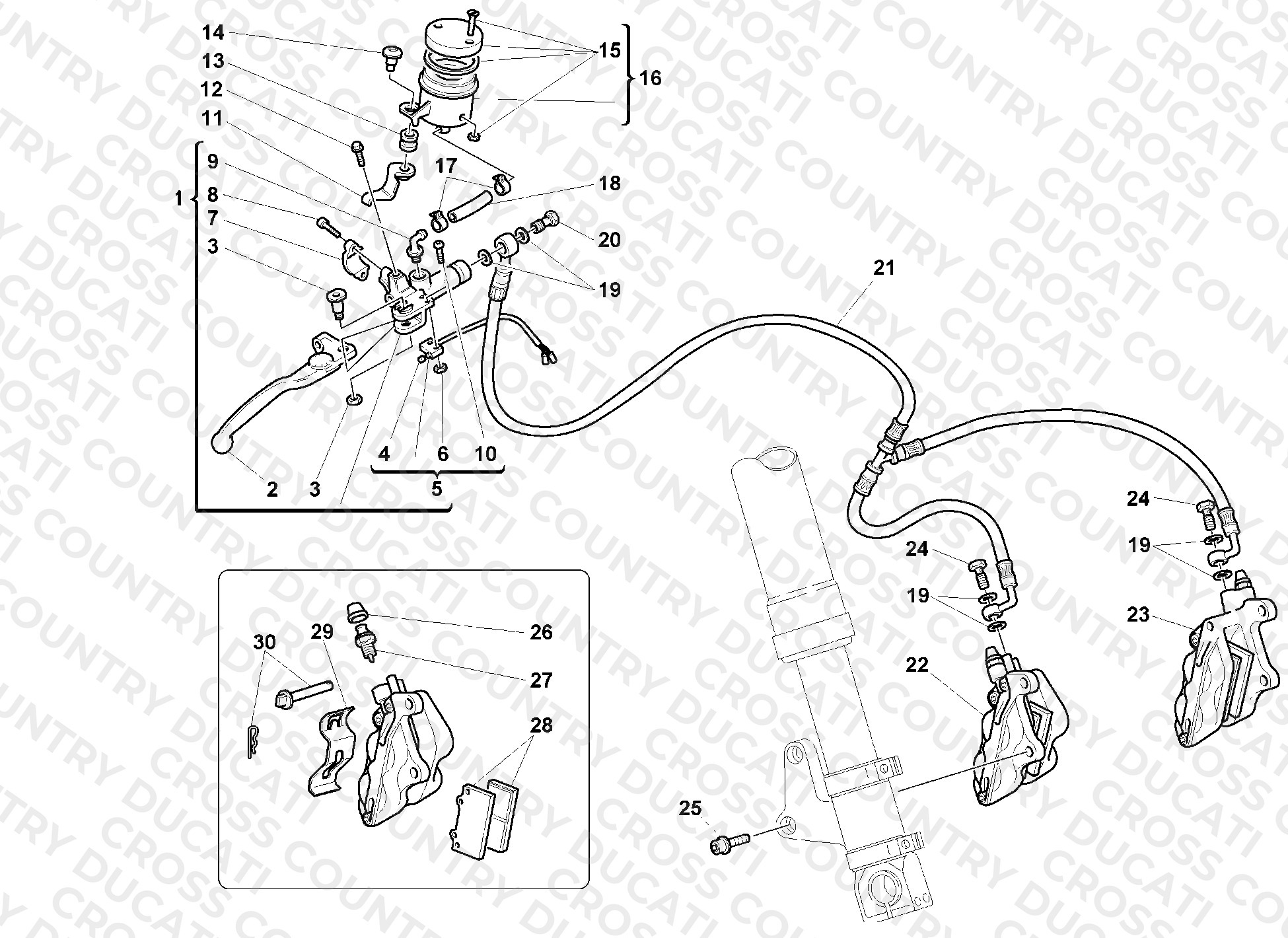 Front Brake System