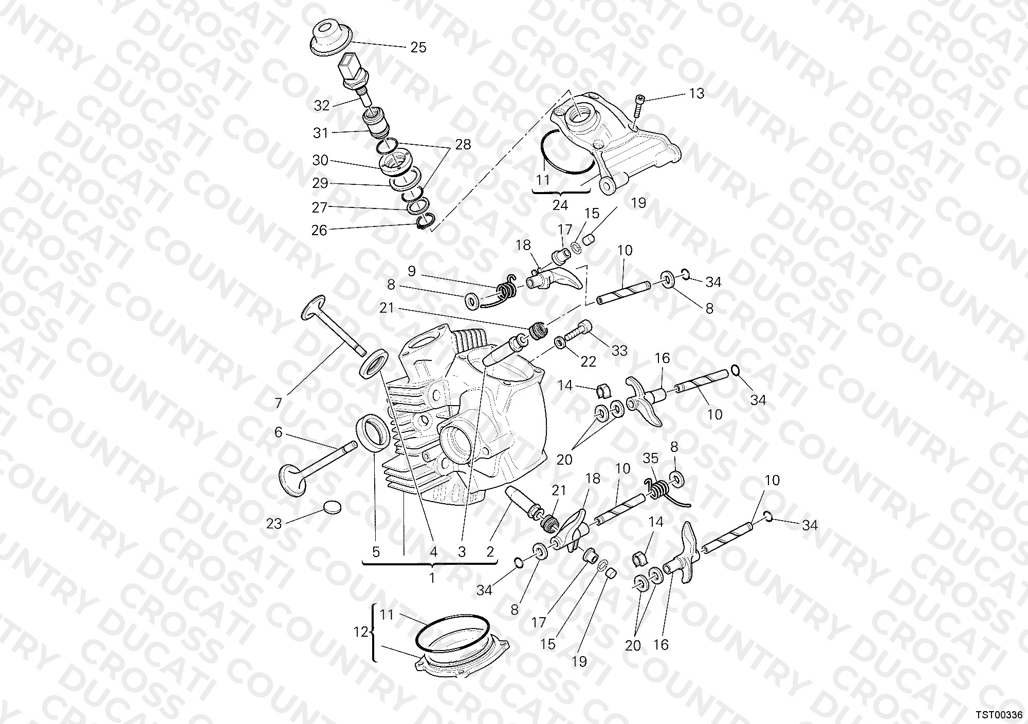 Horizontal Cylinder Head