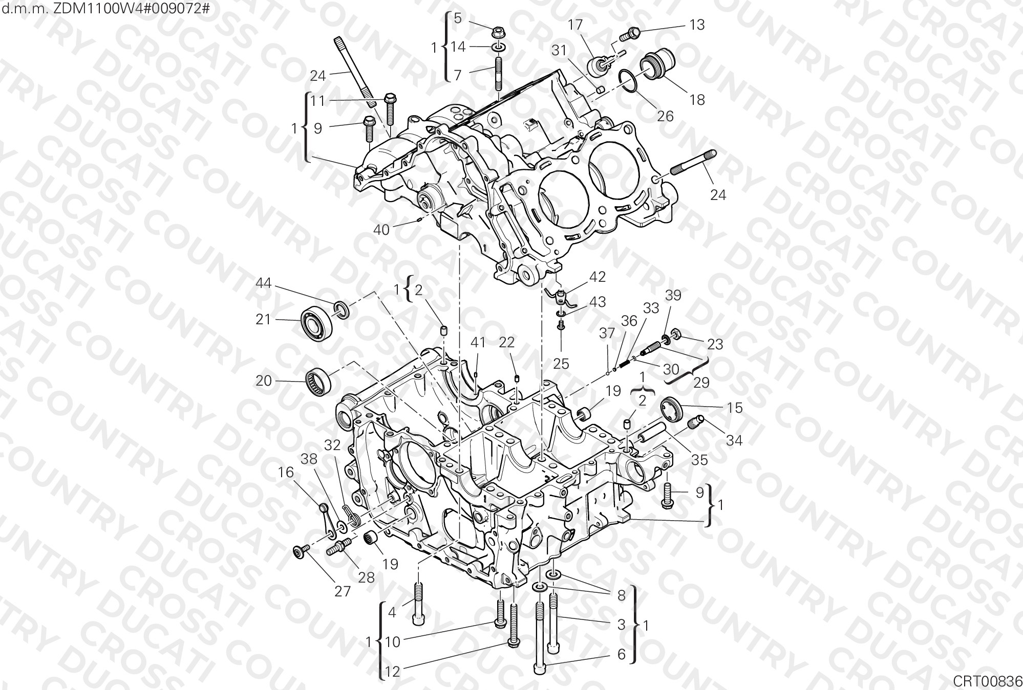 Half-Crankcases Pair