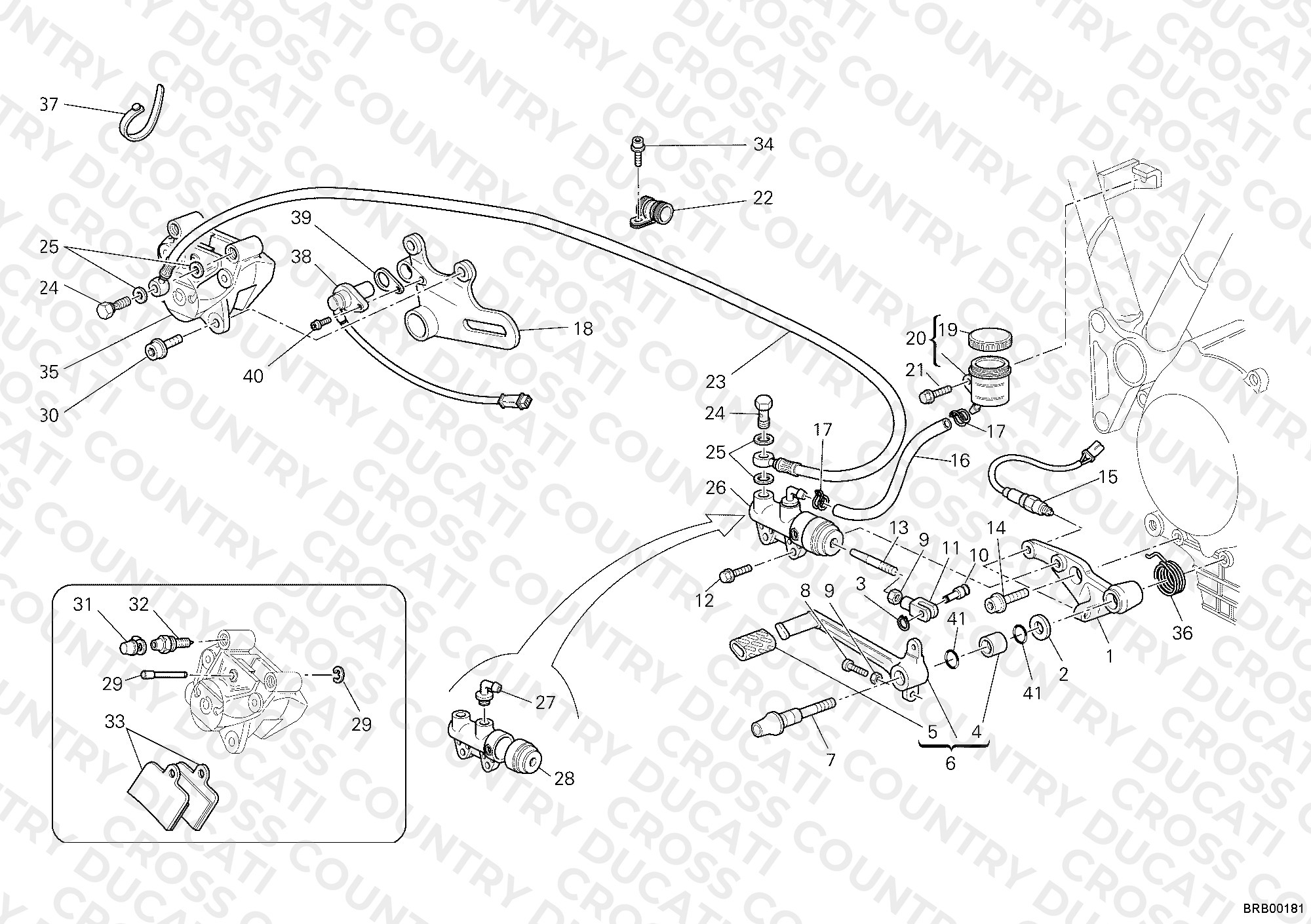 Rear Brake System