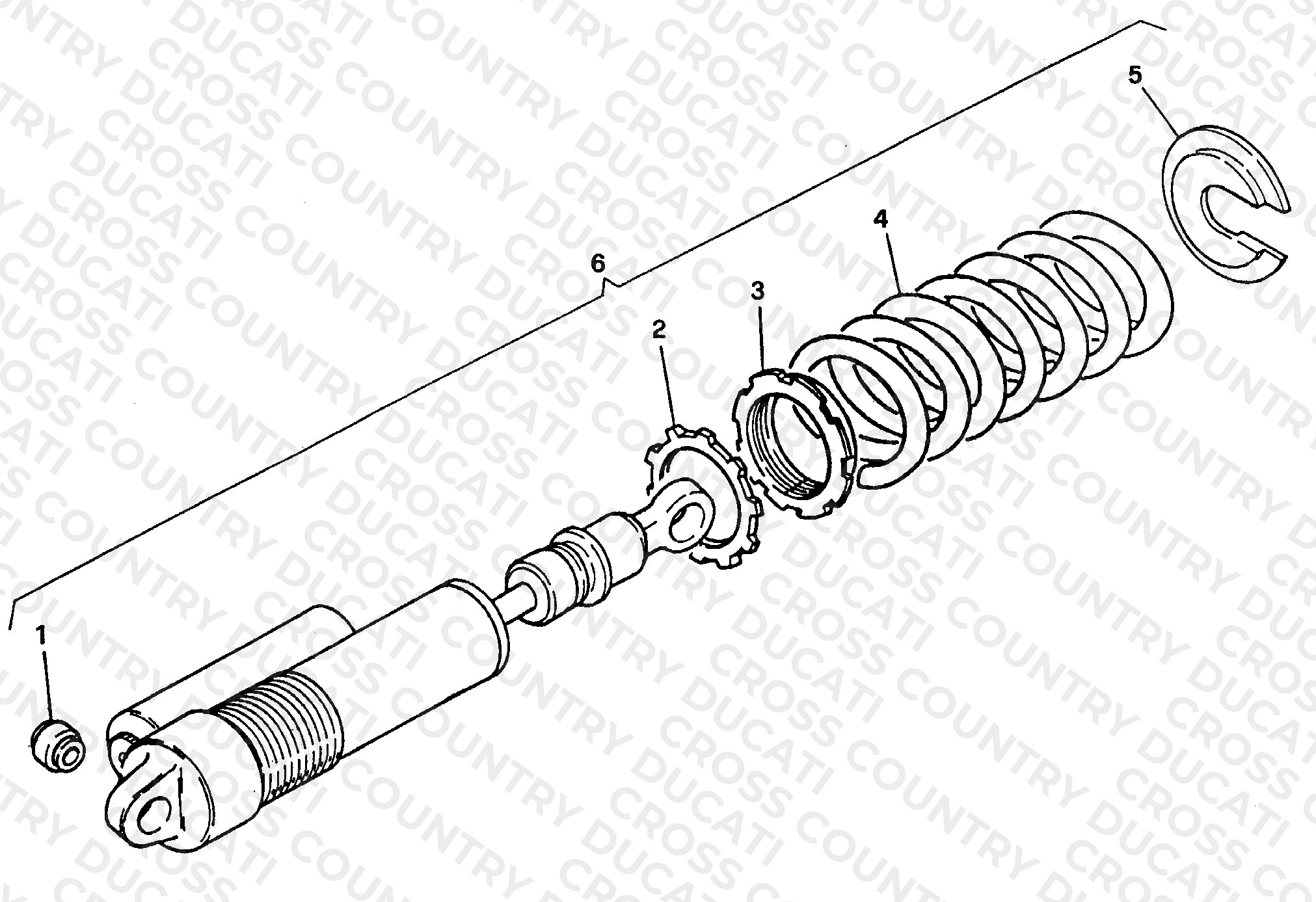Rear Shock Absorber Boge