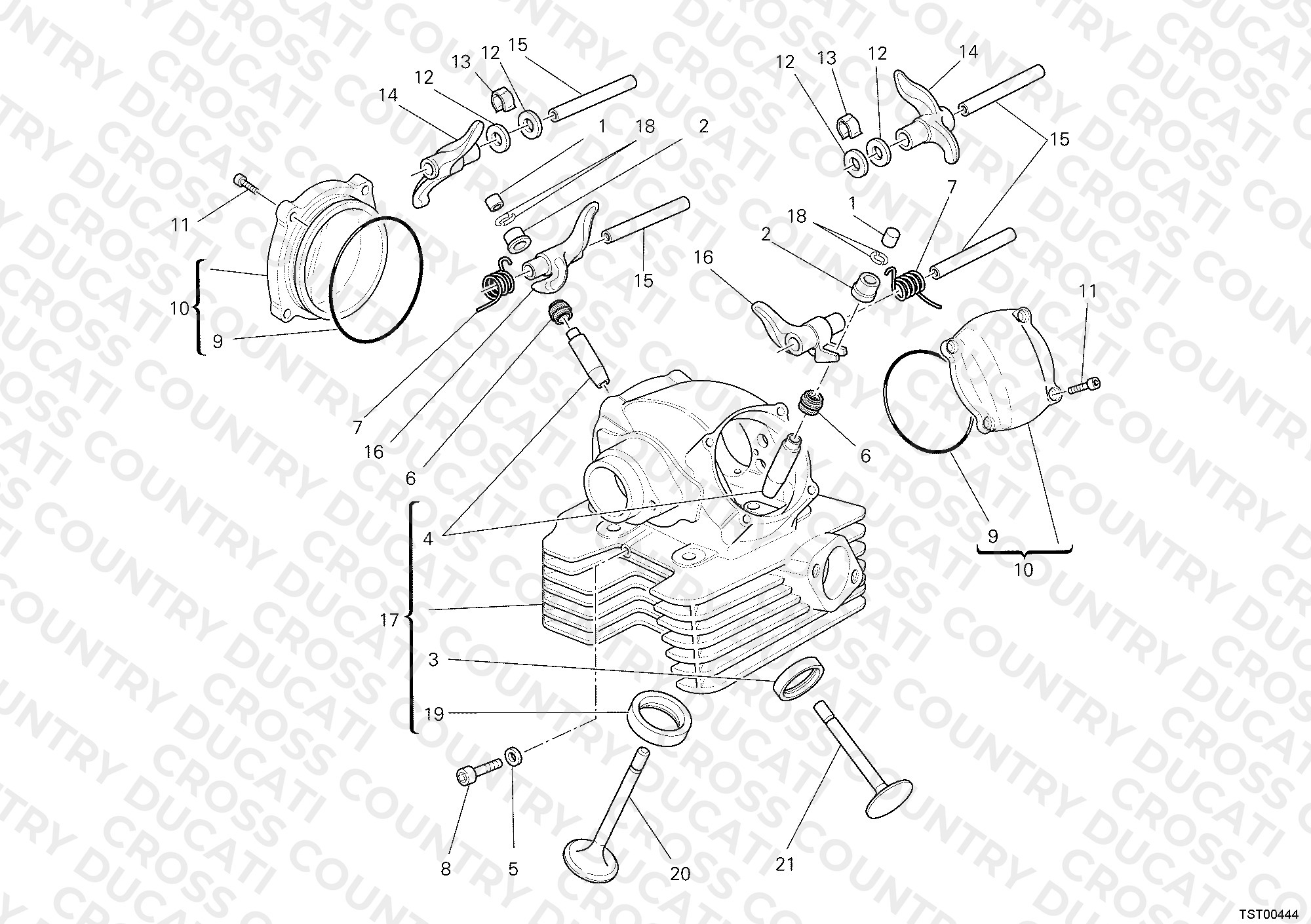 Vertical Cylinder Head