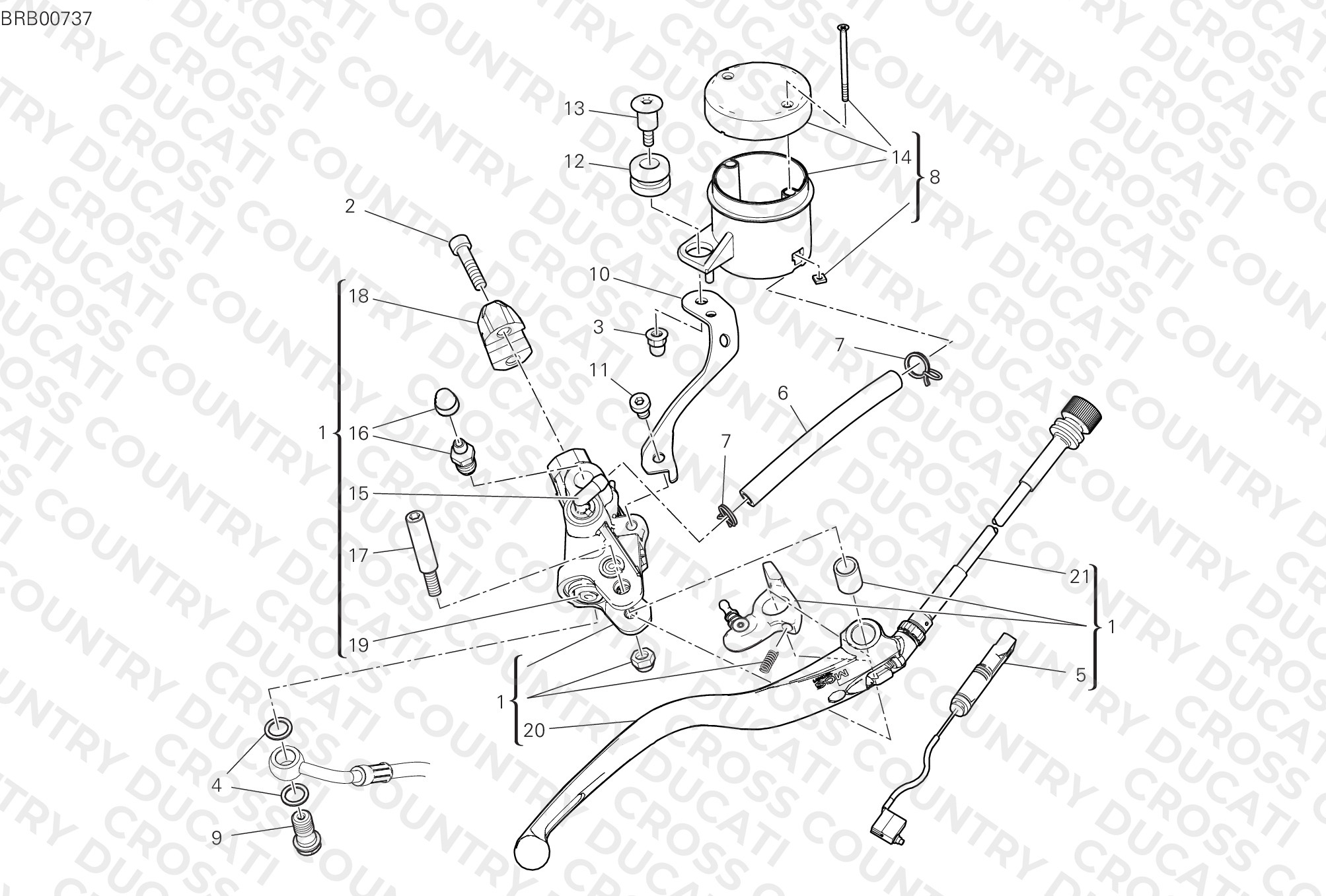 Front Brake Pump