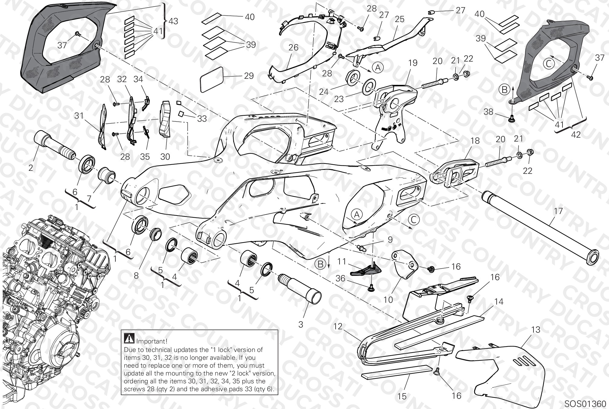 Rear Swinging Arm