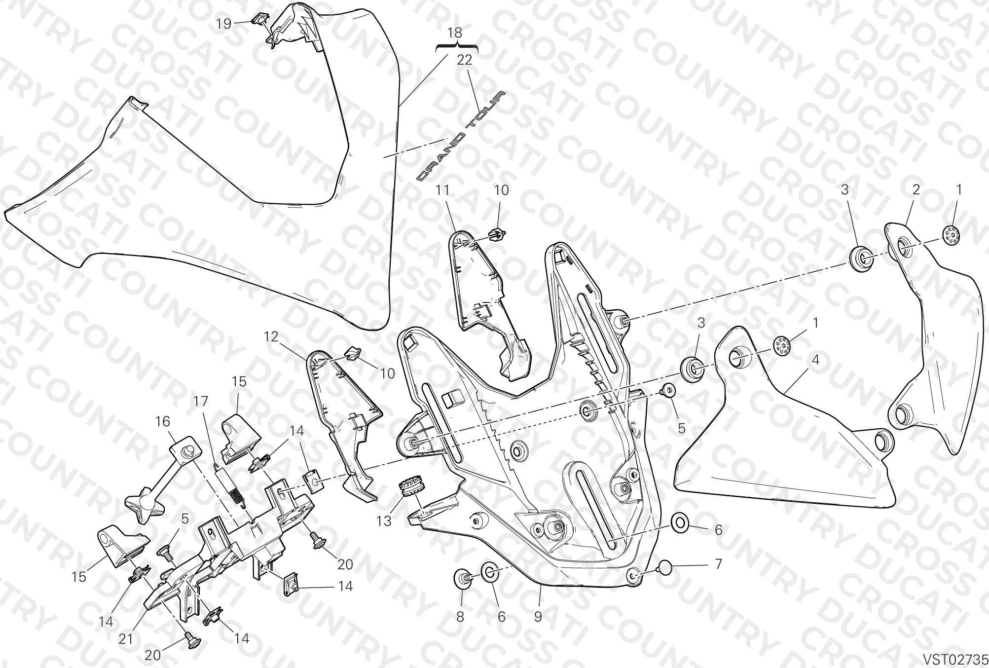 Healdight Fairing Support