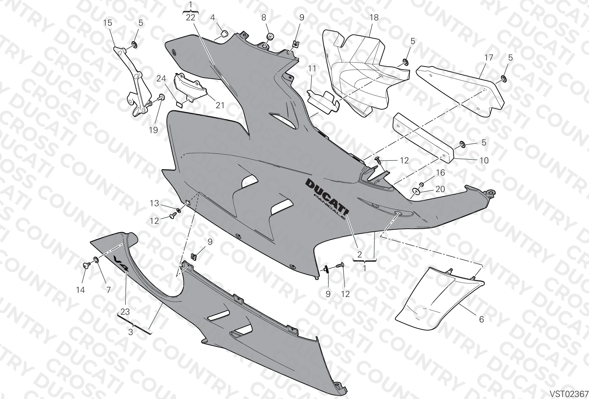 Fairing, Rh