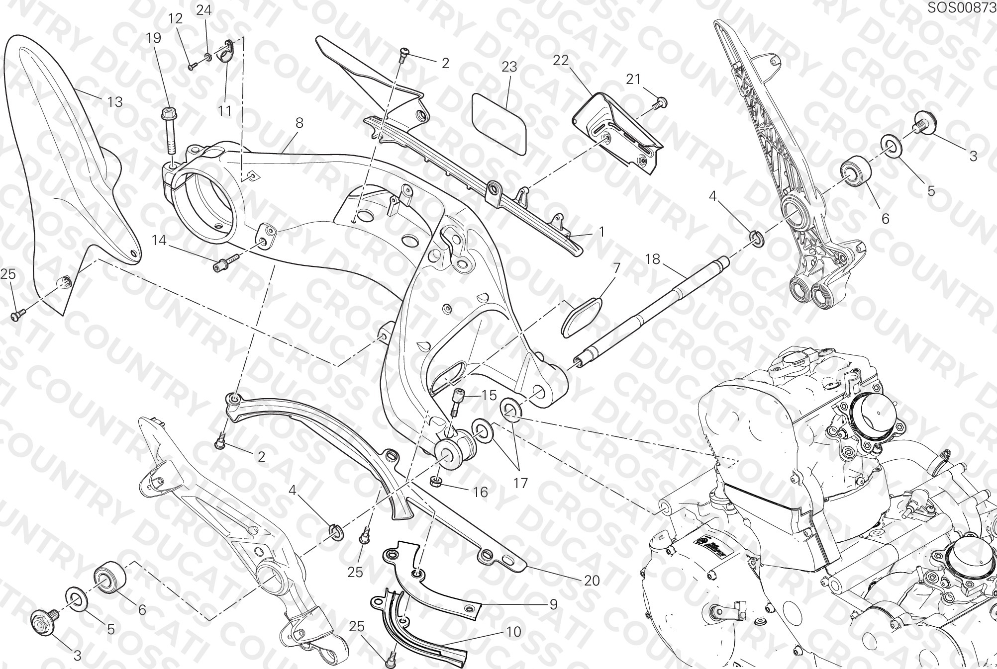 Rear Swinging Arm