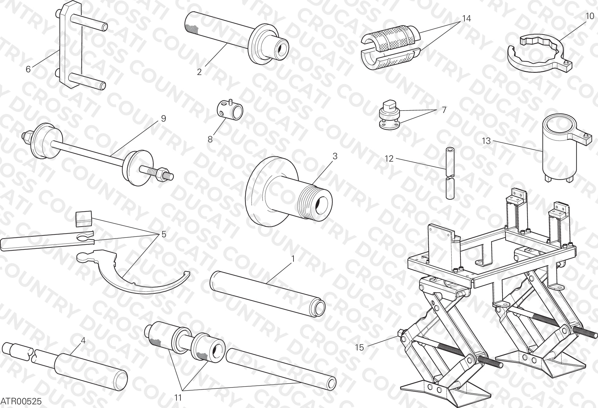 Workshop Service Tools, Frame