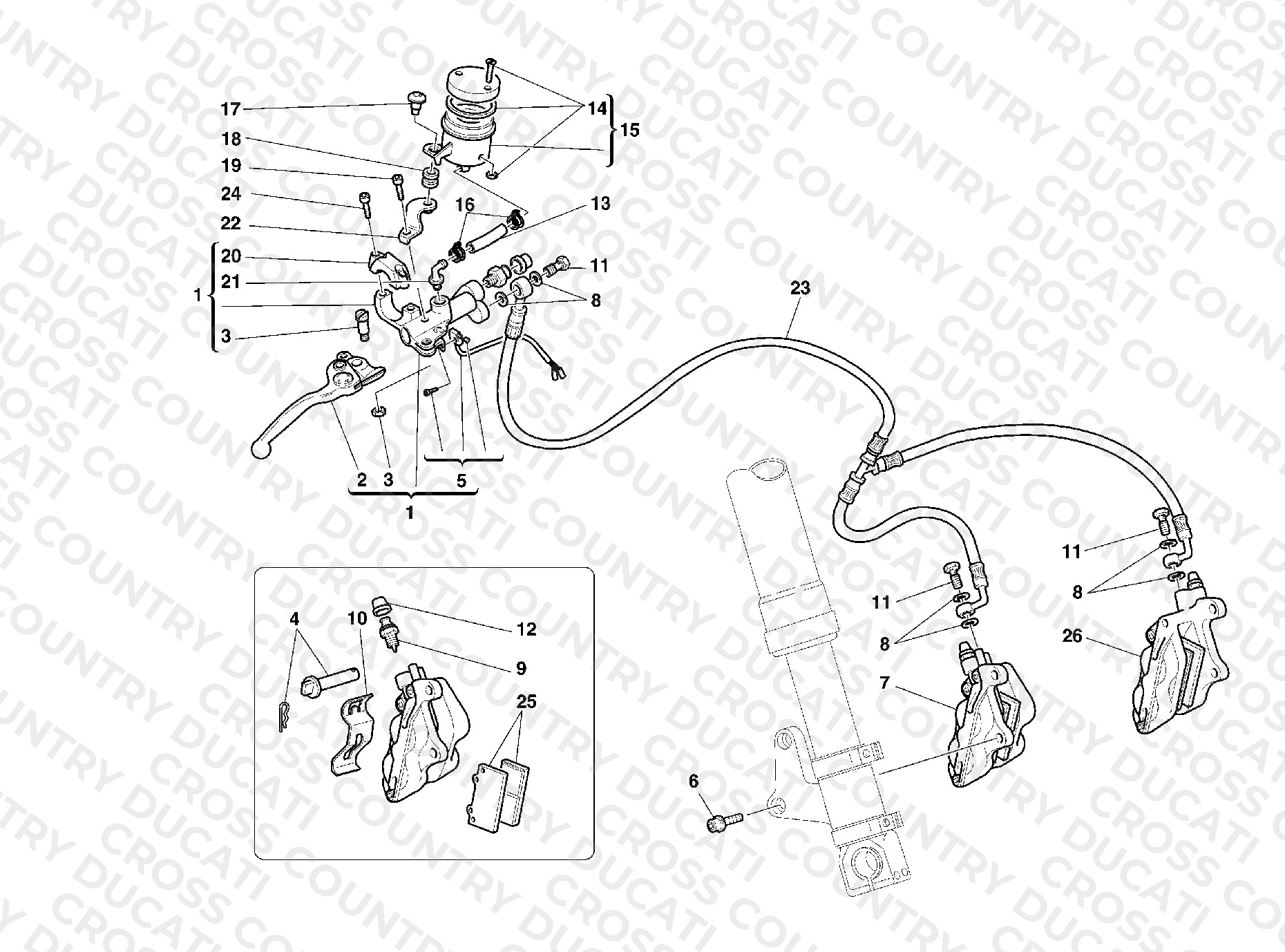 Front Brake System