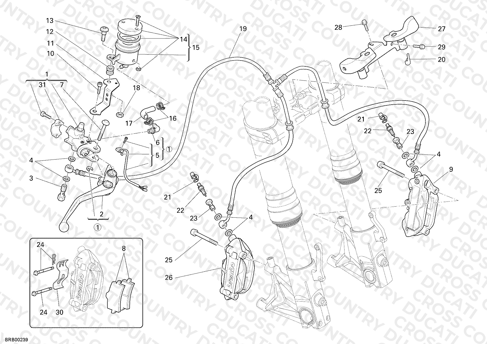 Front Brake System