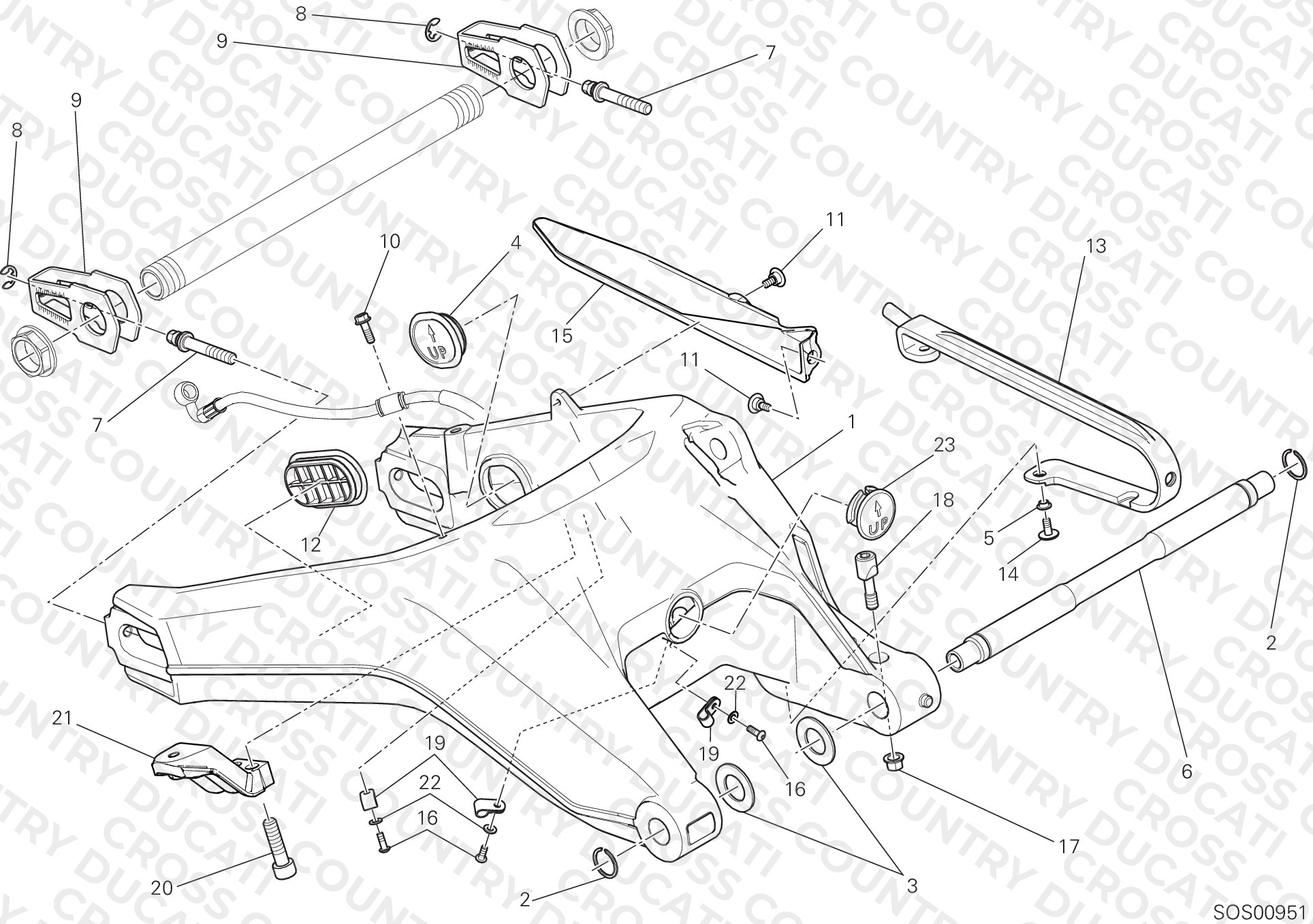 Rear Swinging Arm