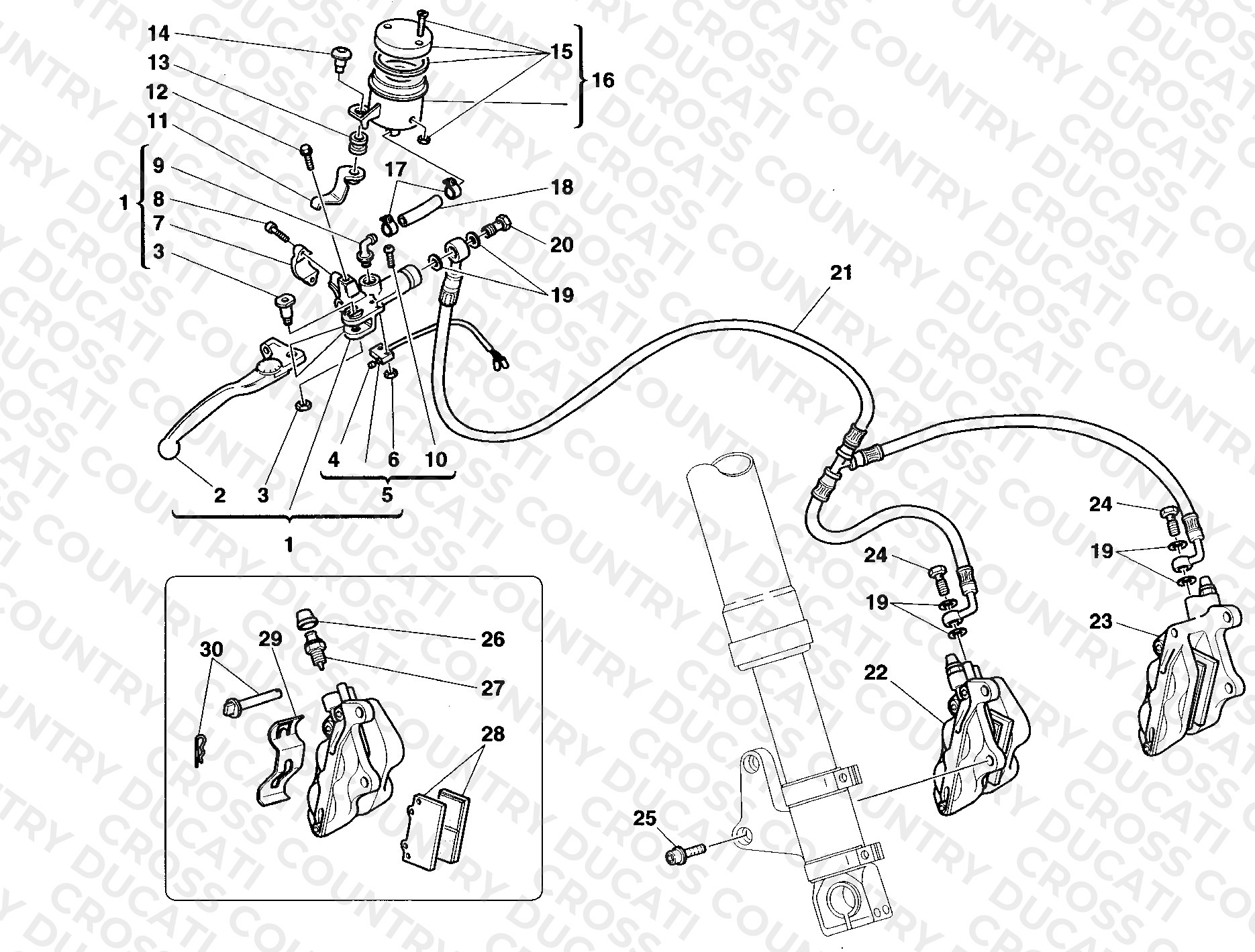 Front Brake System
