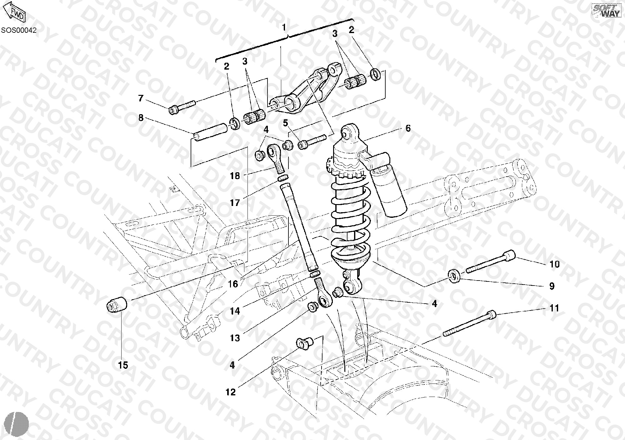Rear Shock Absorber