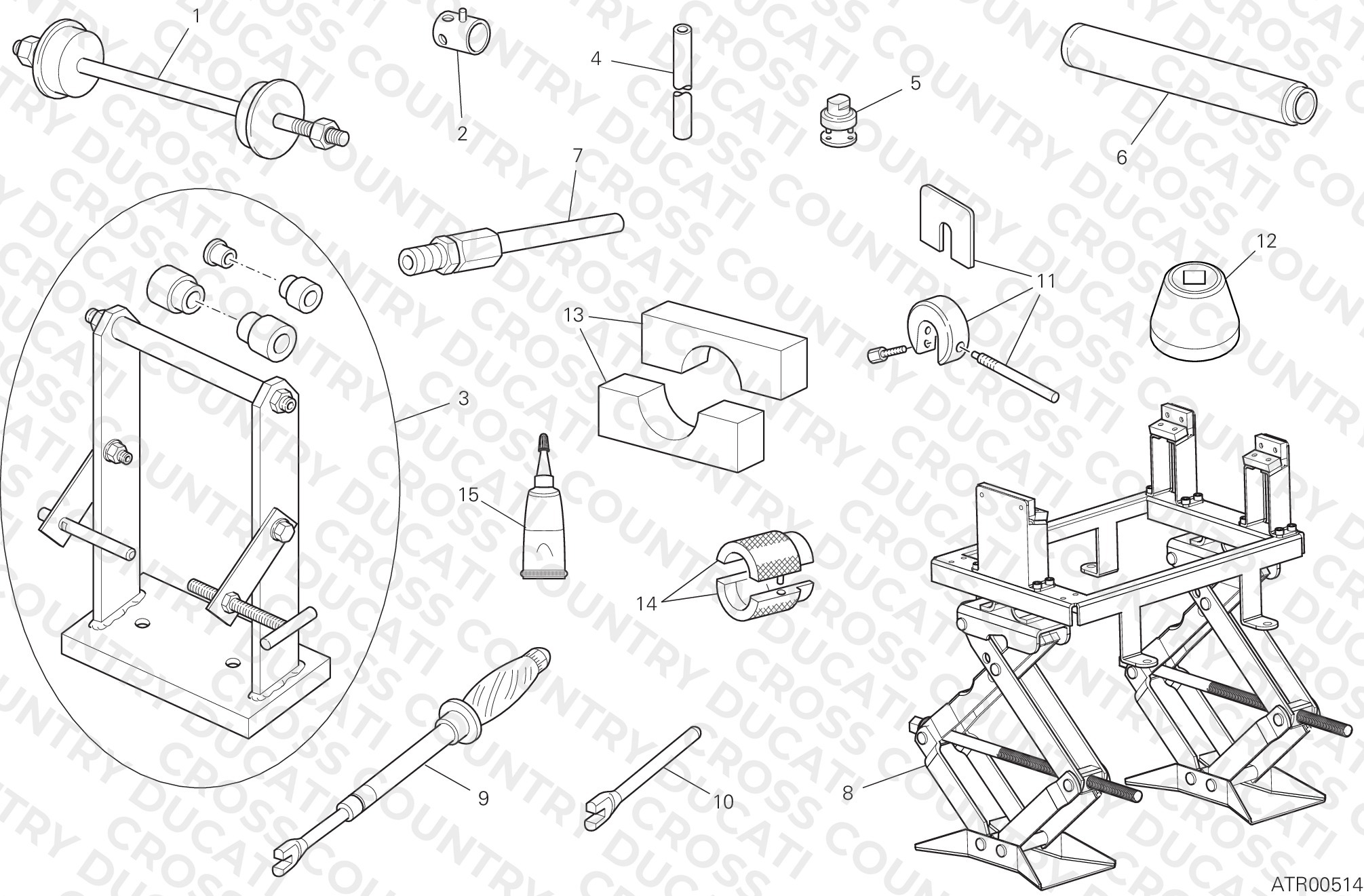 Workshop Service Tools (Frame)