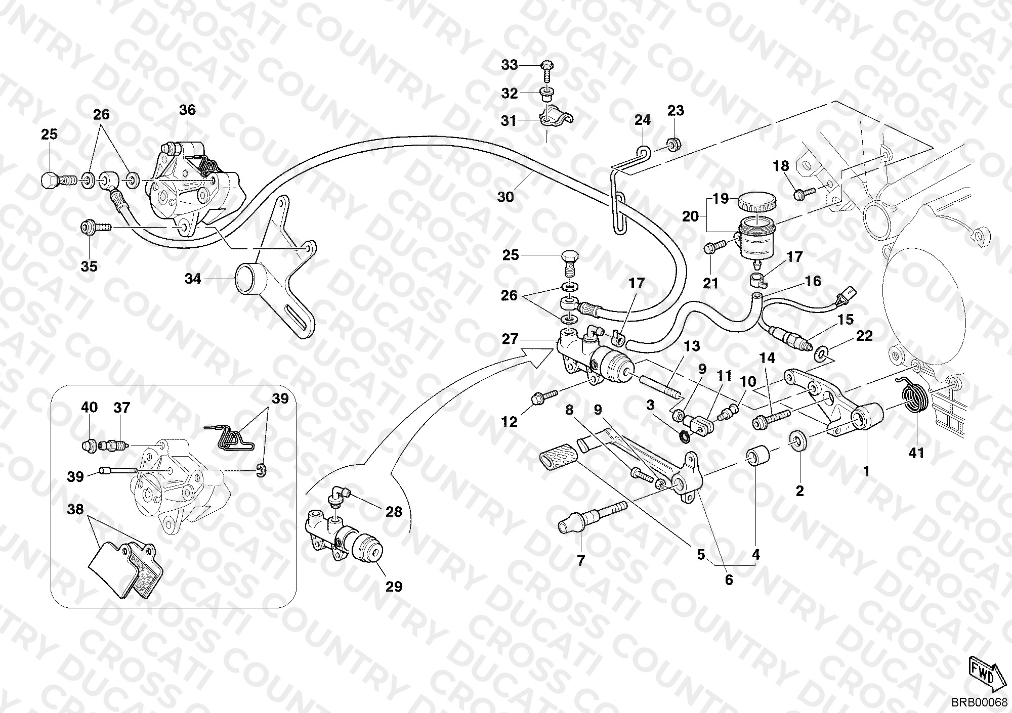Rear Brake System