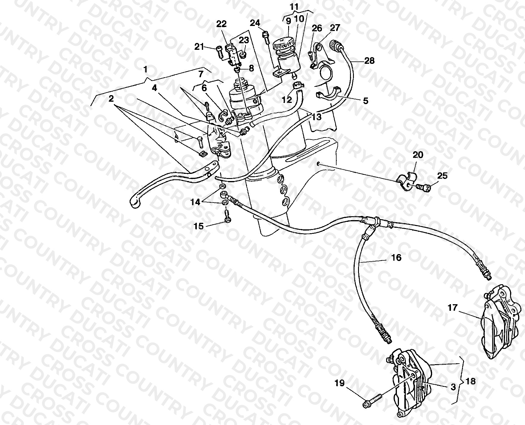 Front Brake System