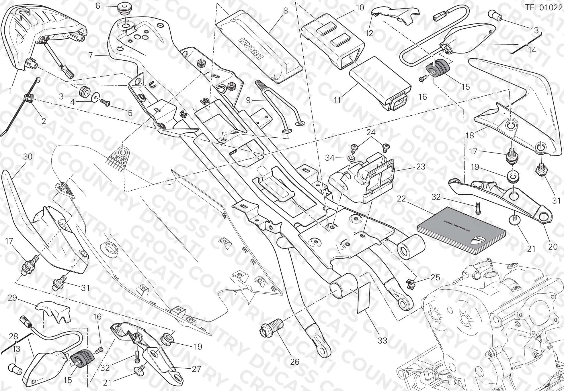 Rear Frame Comp.