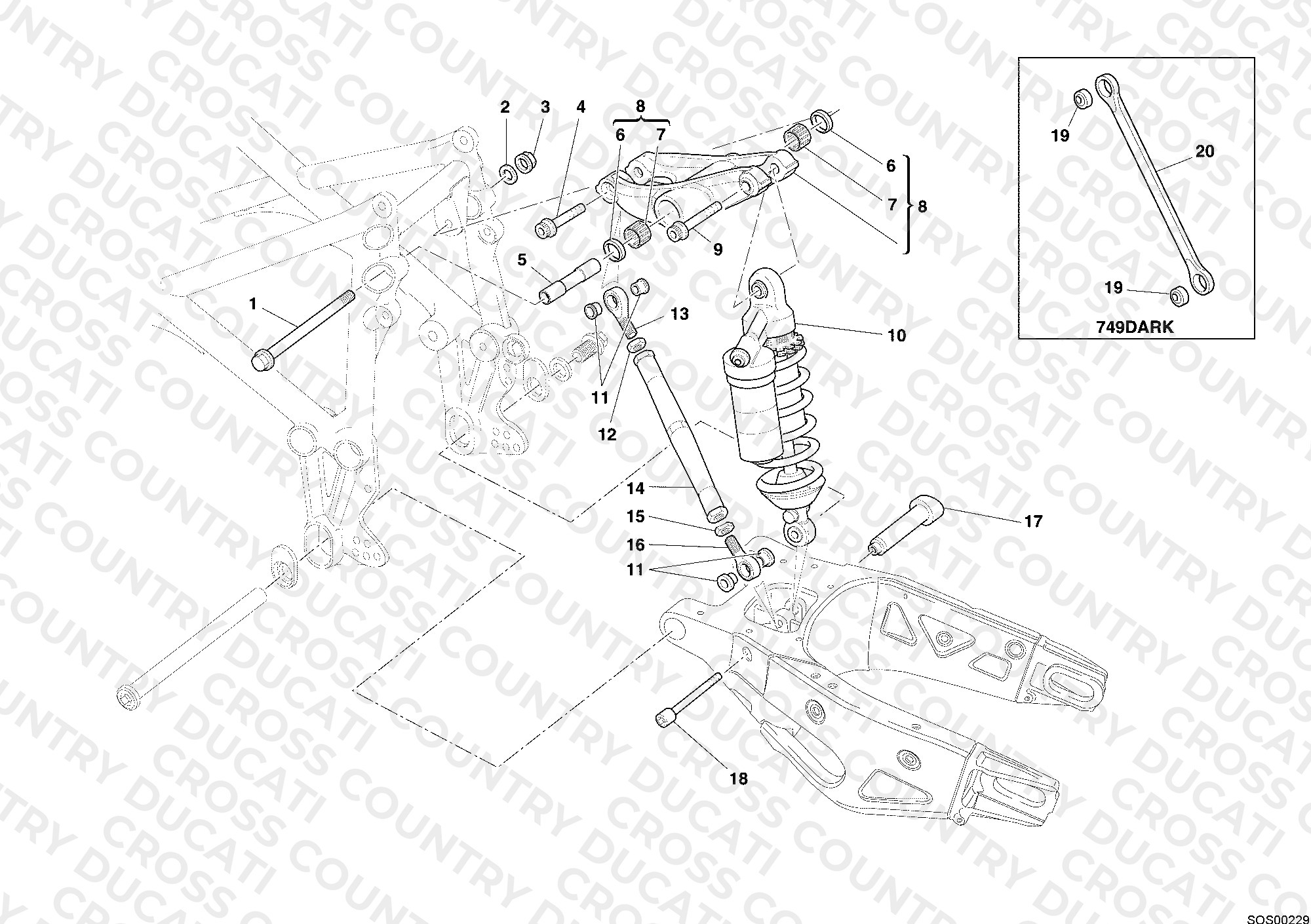 Rear Shock Absorber