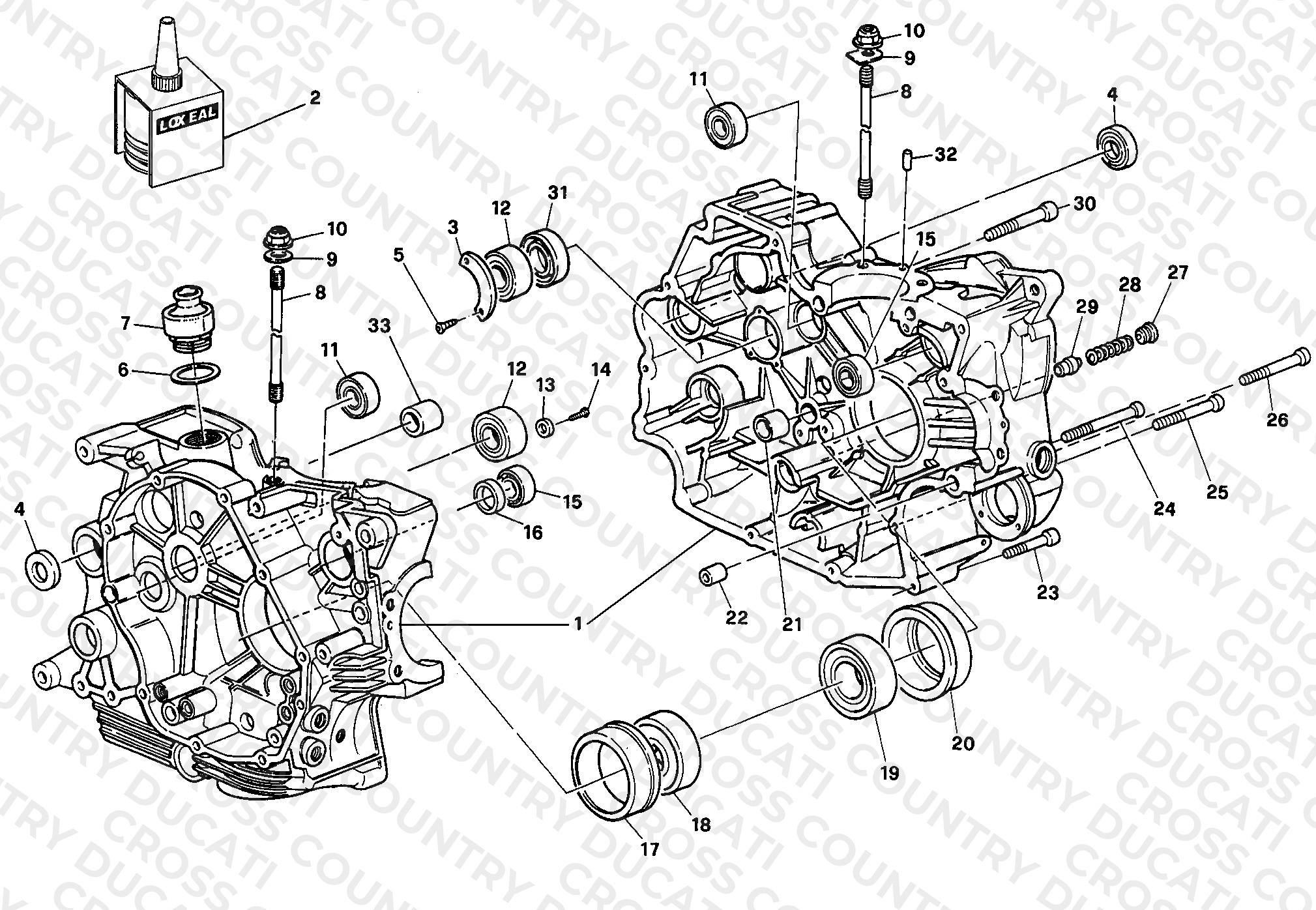 Crankcase Fmm >001274
