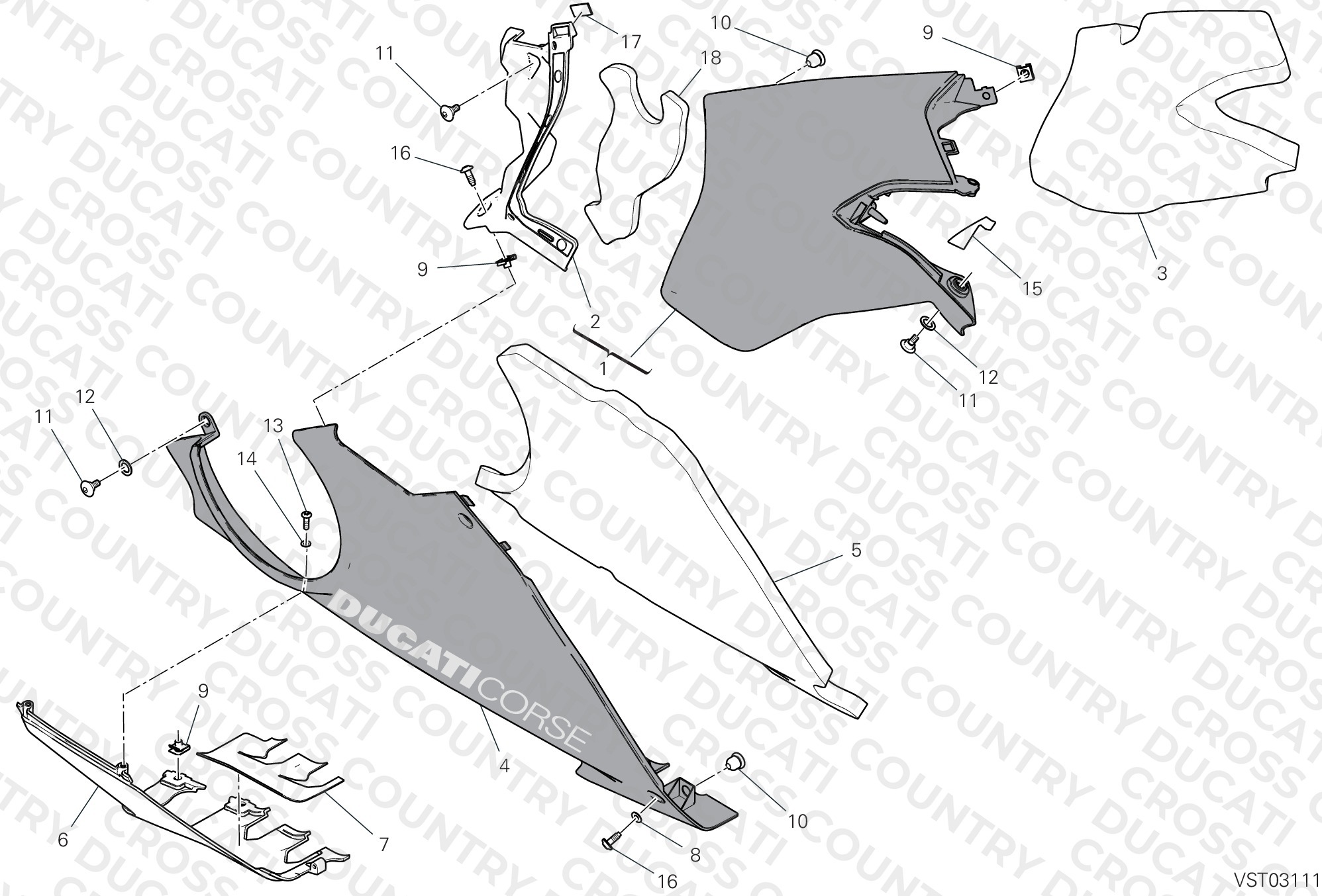 Fairing, Rh