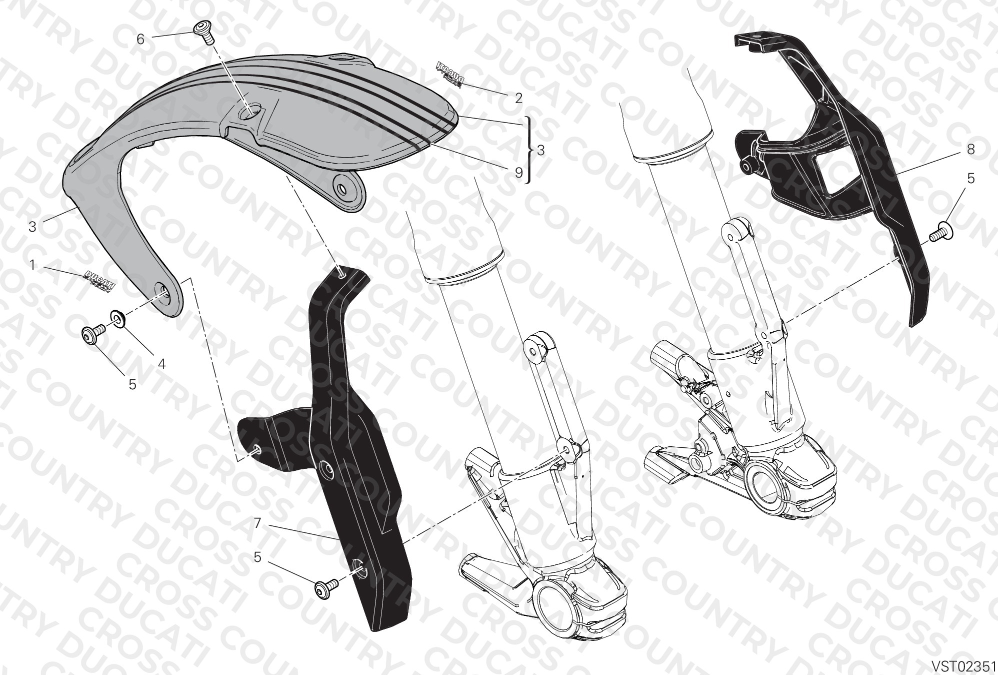 Front Mudguard