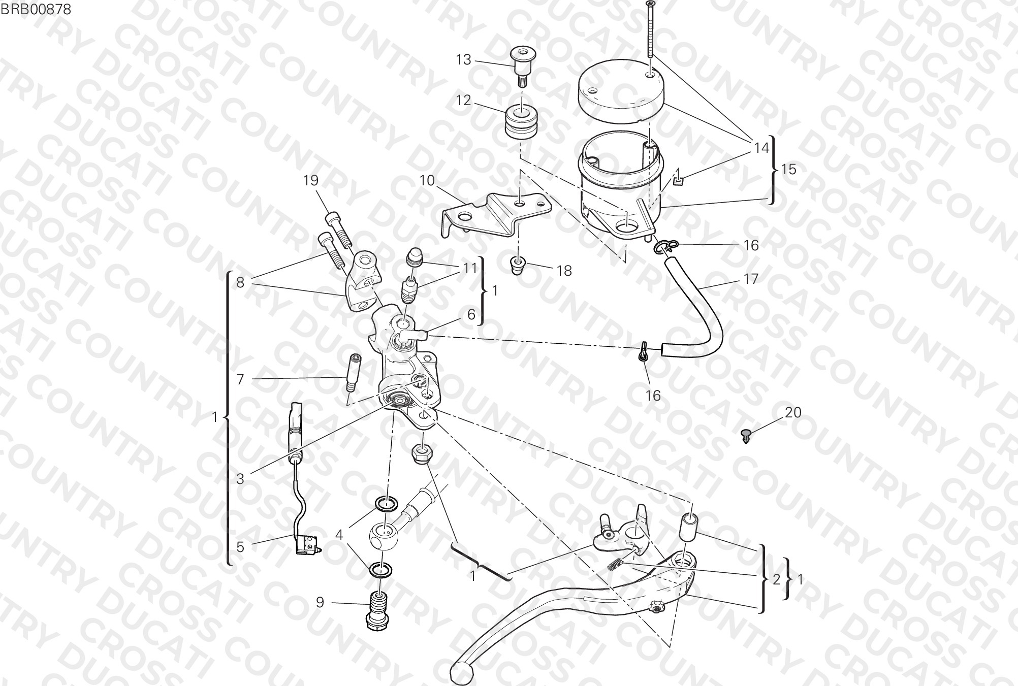 Front Brake Pump
