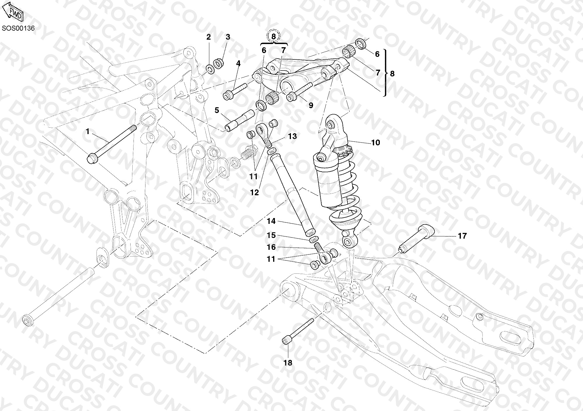 Rear Shock Absorber